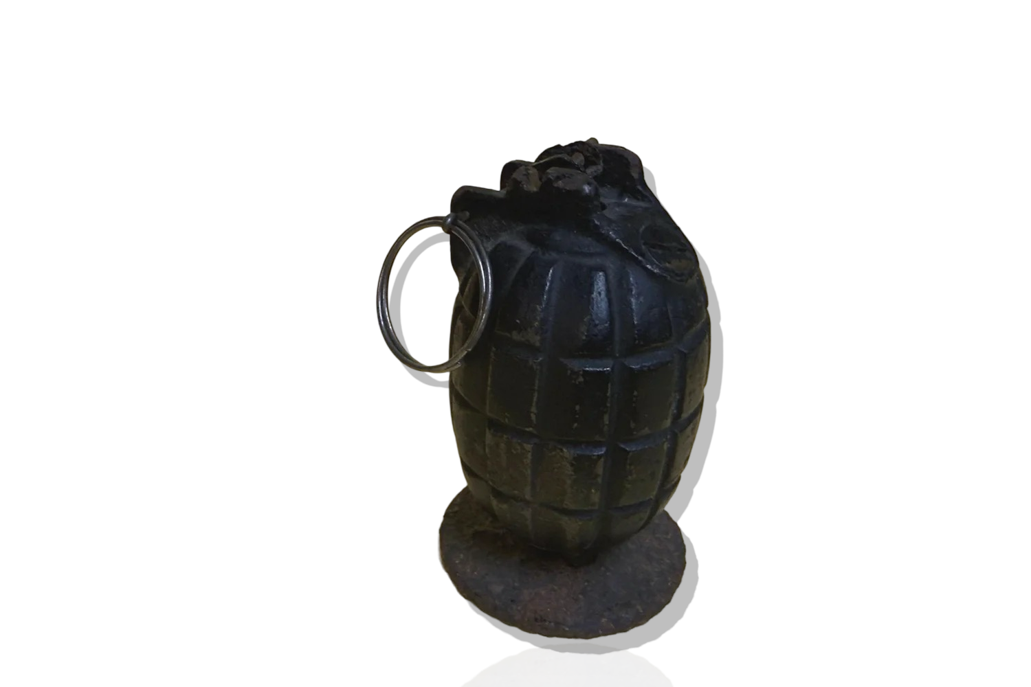 WWI British M36 Mills Grenade with Rifle Grenade Plate