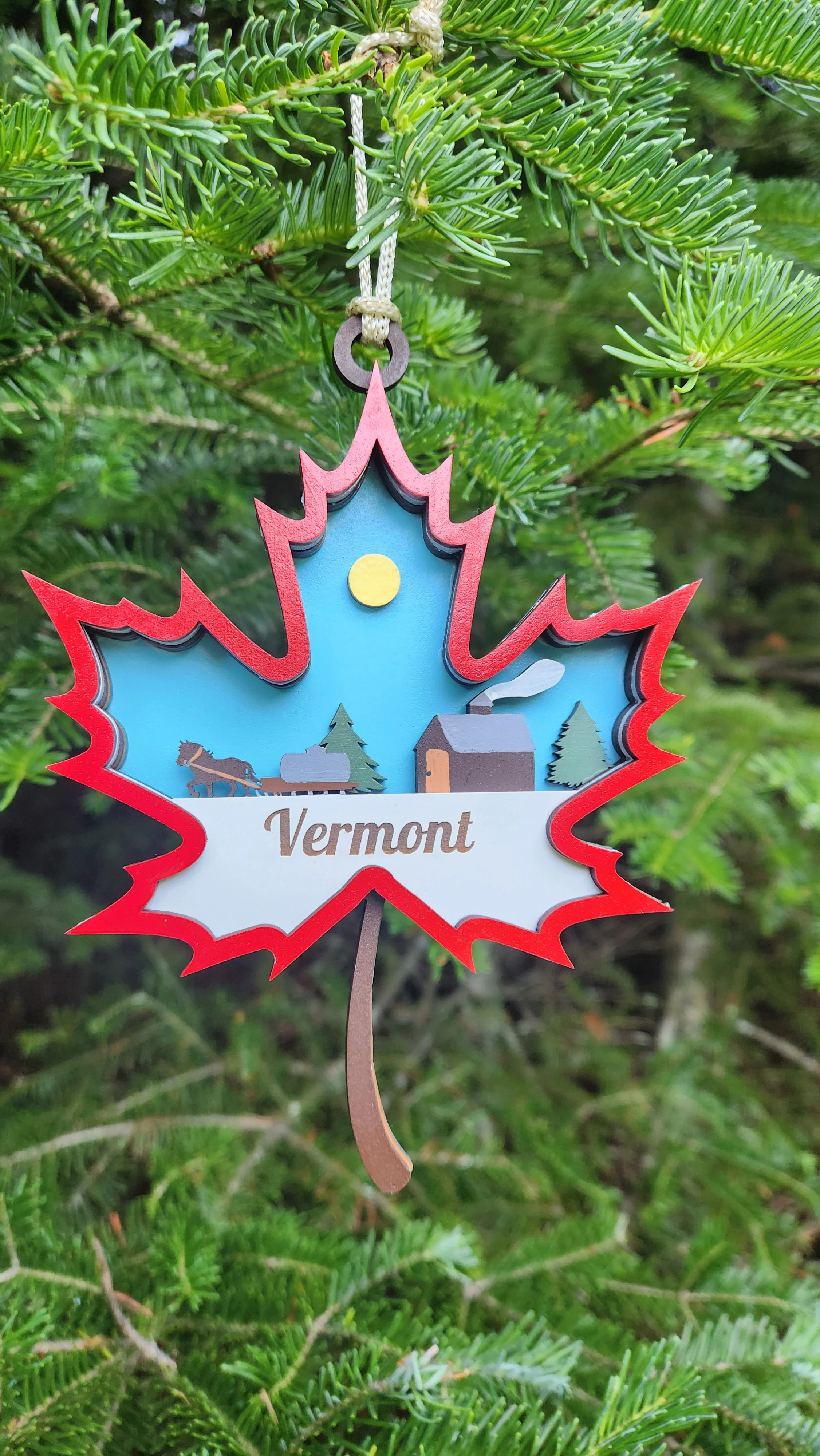 Maple Leaf Ornament