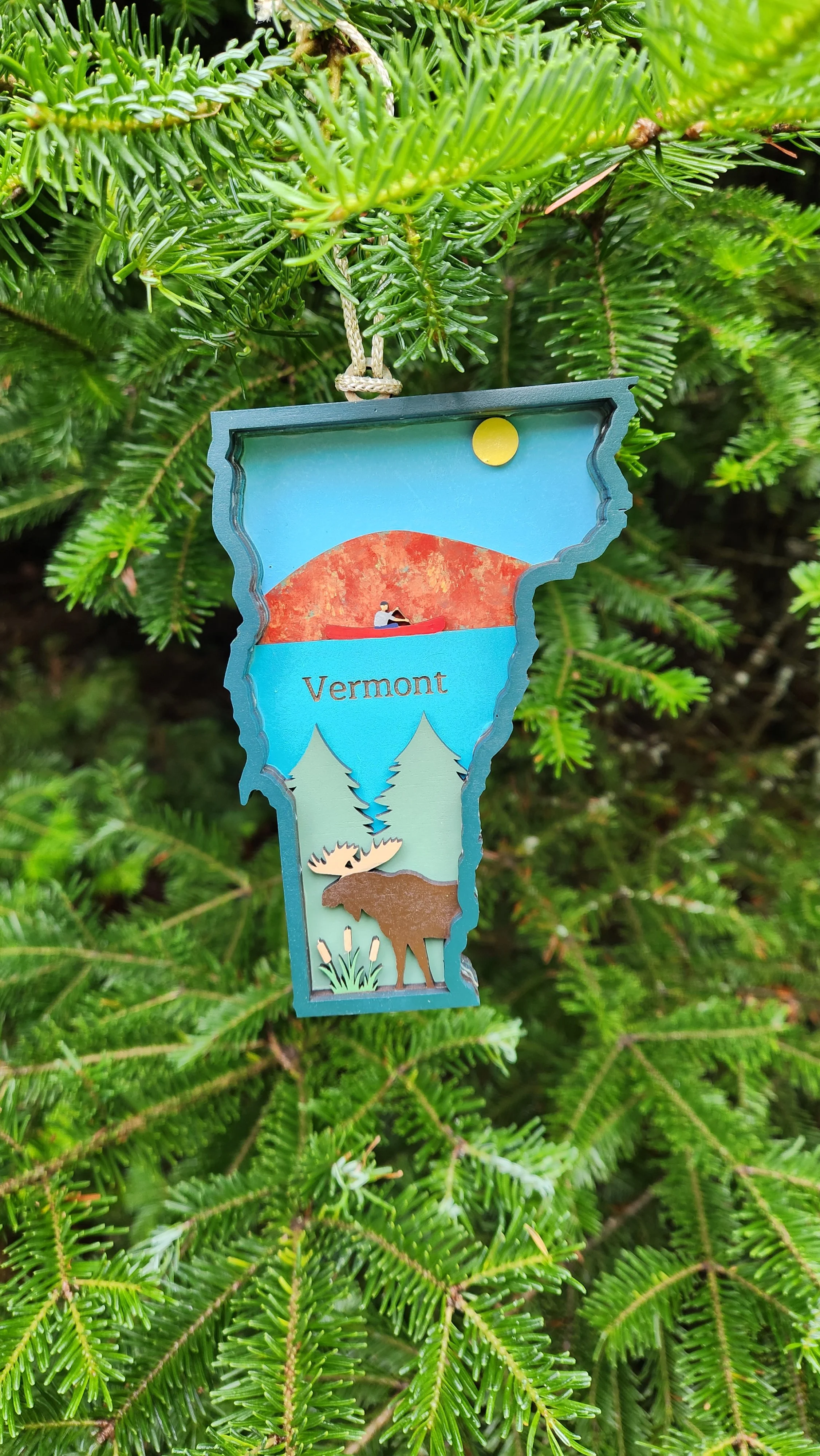 Vermont State Ornament