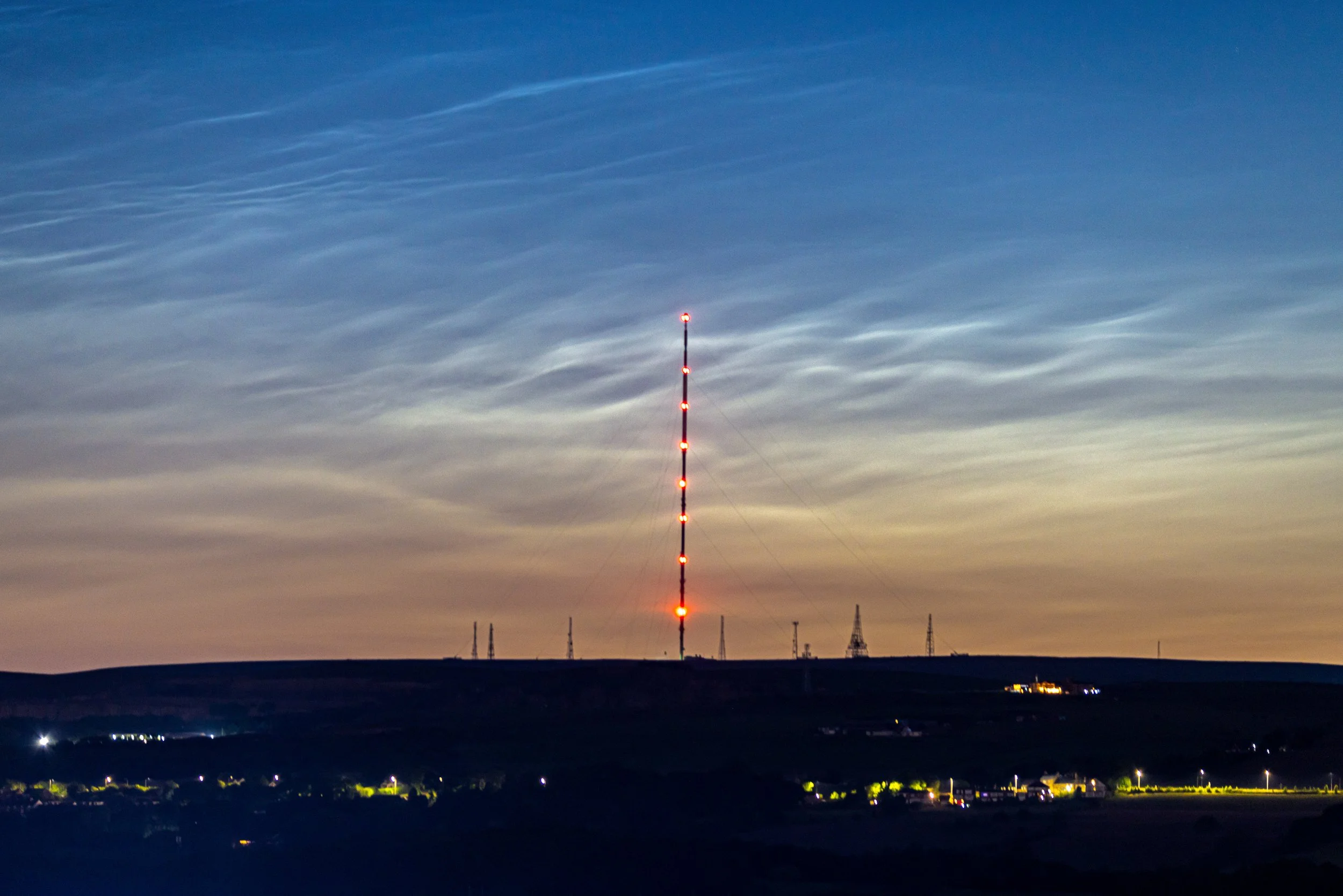 Noctilucent Clouds Winter Hill REF: CSPRiv022