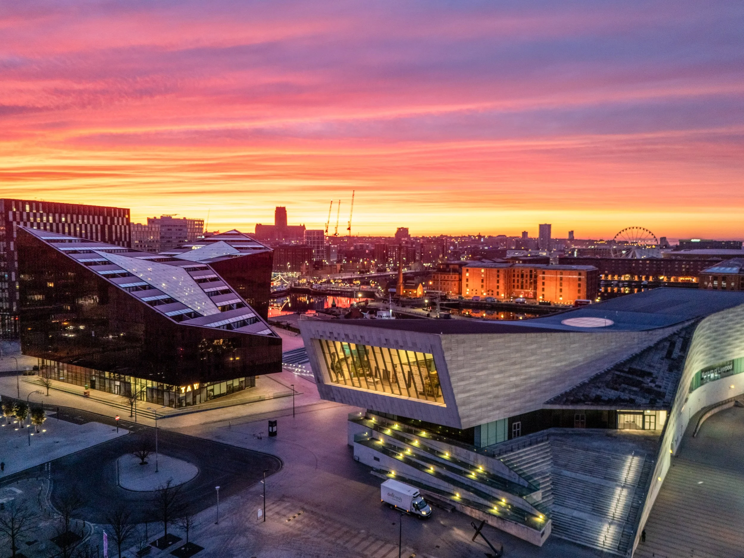 Museum of Liverpool Sunrise REF: CSPLiv015