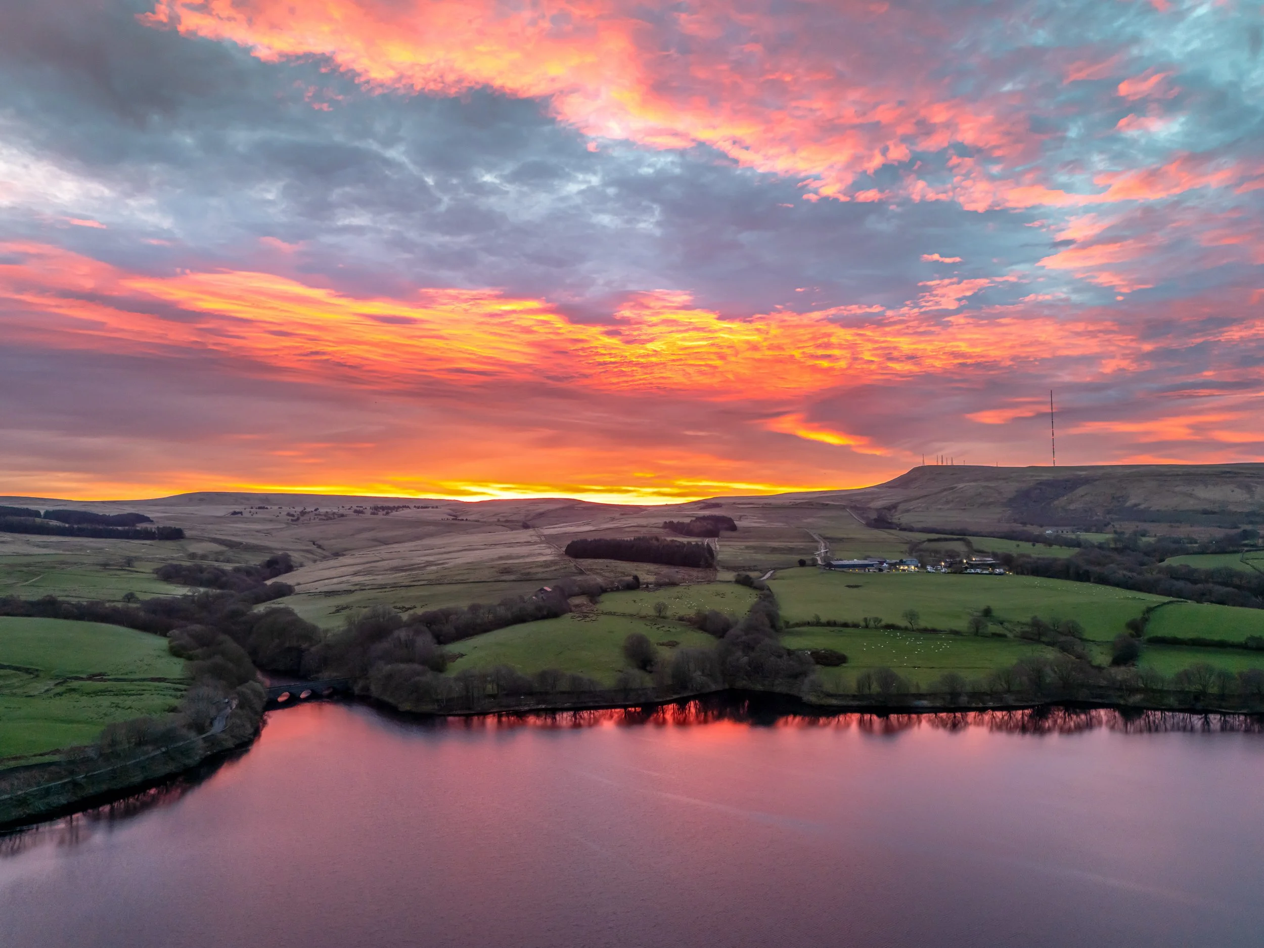 Yarrow Reservoir Sunrise REF: CSPRiv018