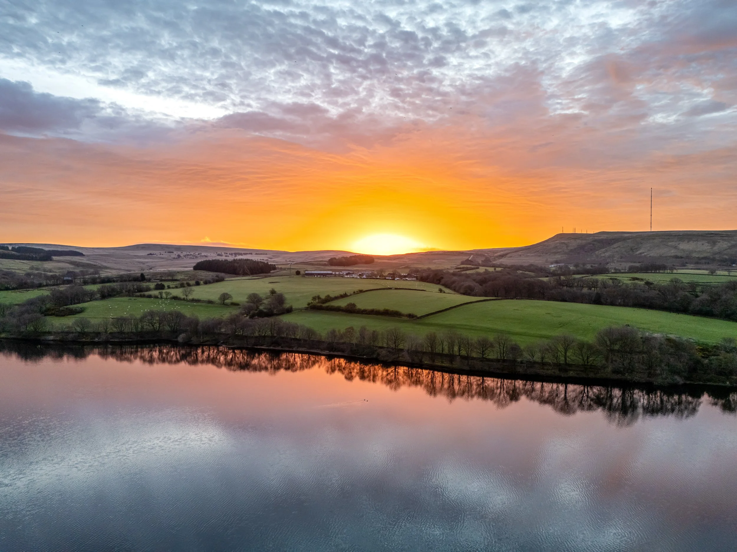 Yarrow Reservoir Sunrise REF: CSPRiv026