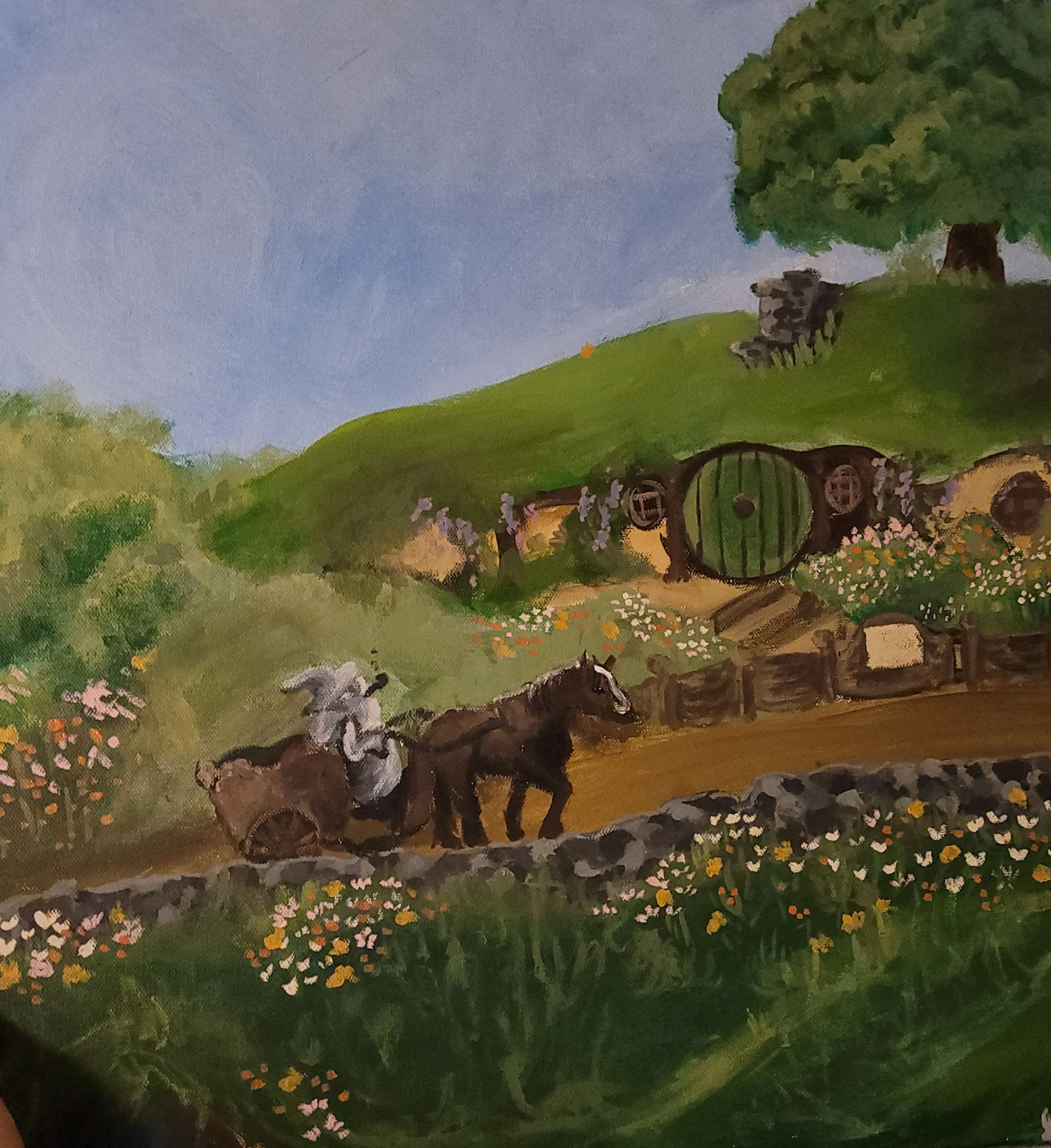 Gandalf in the Shire