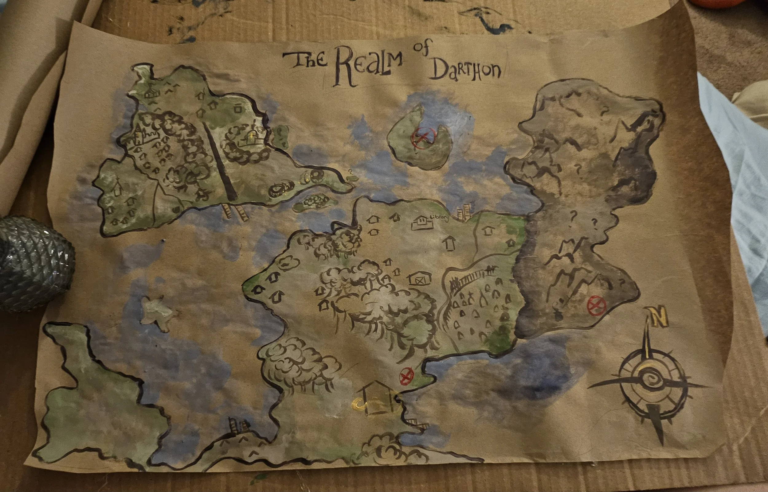 D&D map- The Realm of Darthon