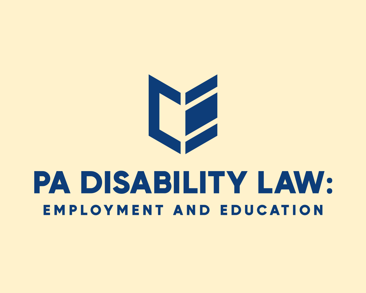 Disability, Education &amp; Employment Law
