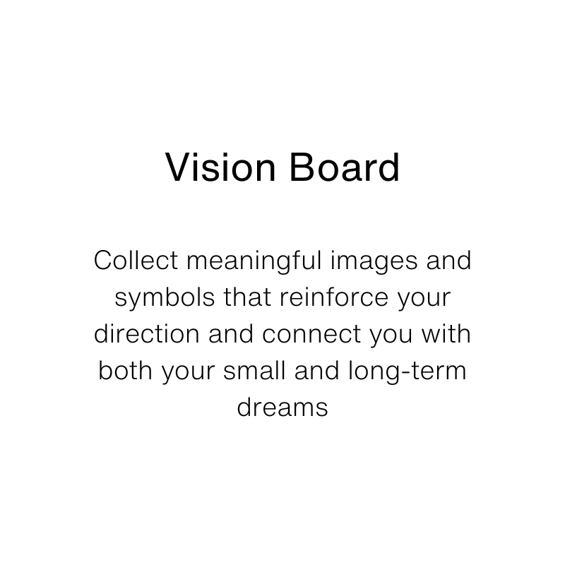 A visual space for your dreams, intentions, and future direction. The DREAMHALL app vision board helps align imagination with conscious action, turning abstract wishes into a clear inner orientation.
