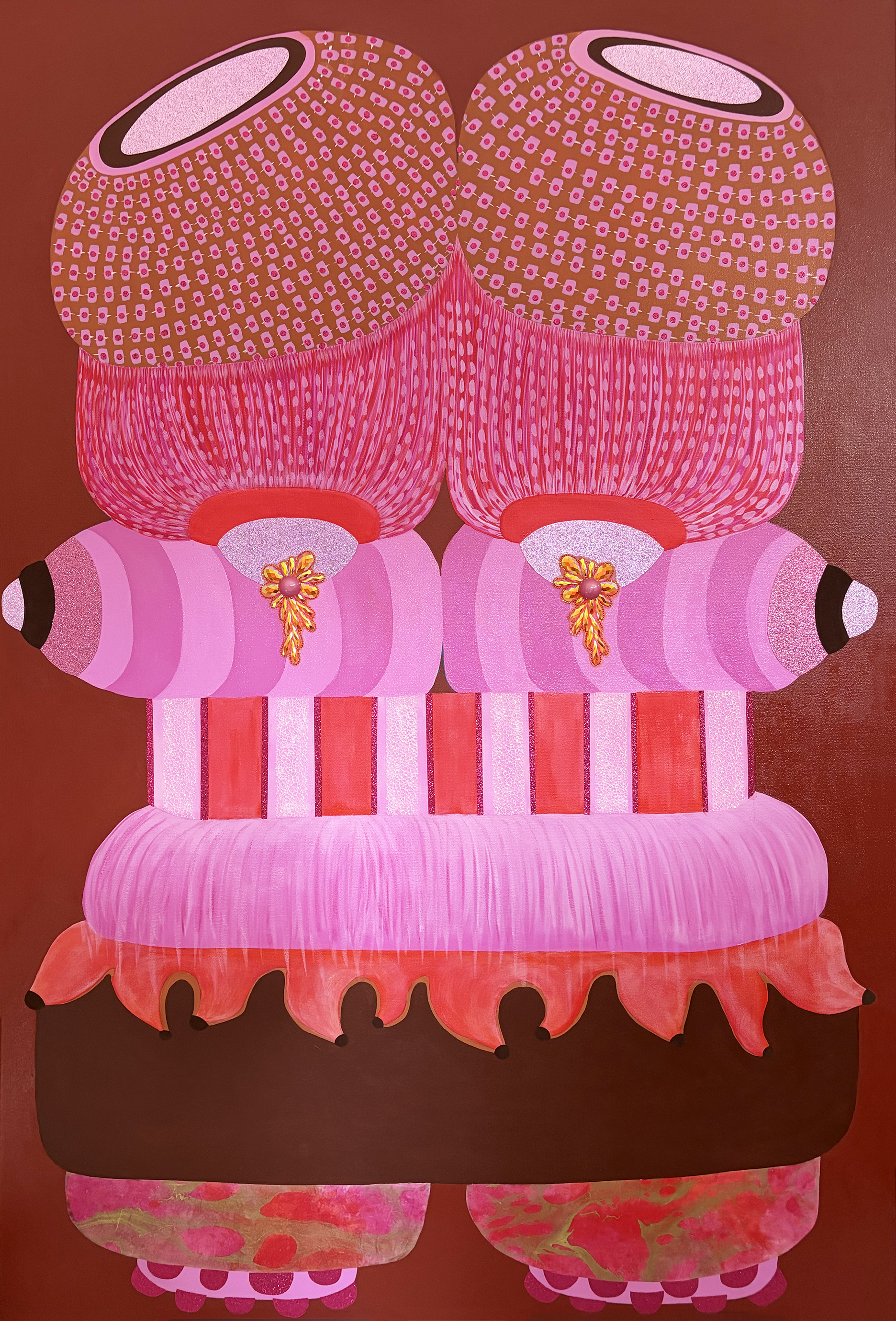 Blainey Kern - "Stacked" (Unframed)