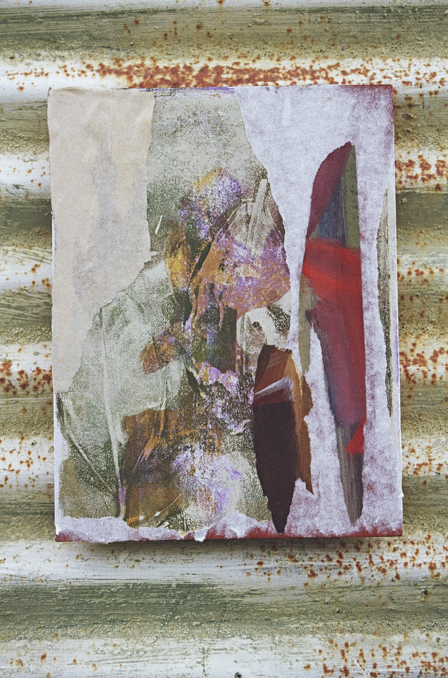 Helen Kohnke - "Swamp Study (Red)"