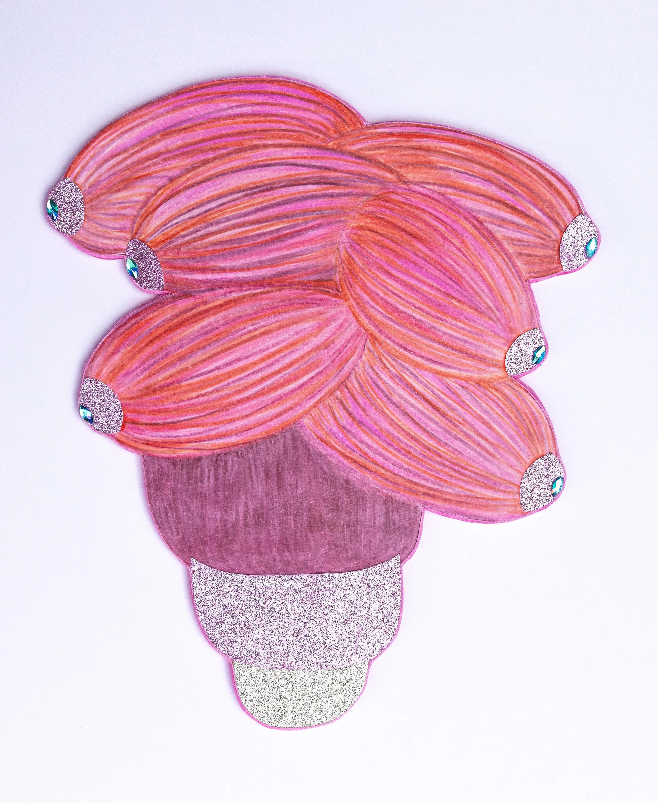 Blainey Kern - "Teeter Totter"  (Framed)