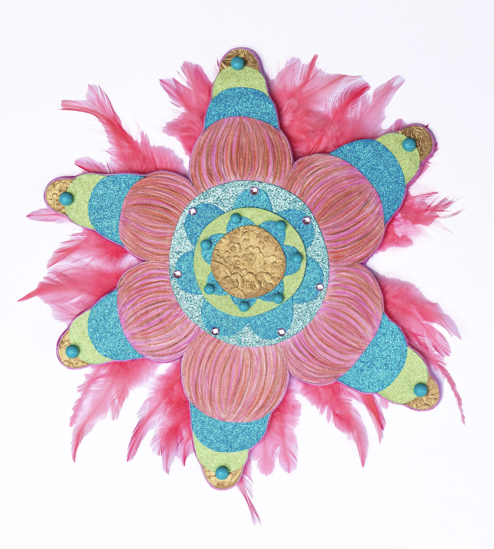 Blainey Kern - "Wheels of Blossom"  (Framed)