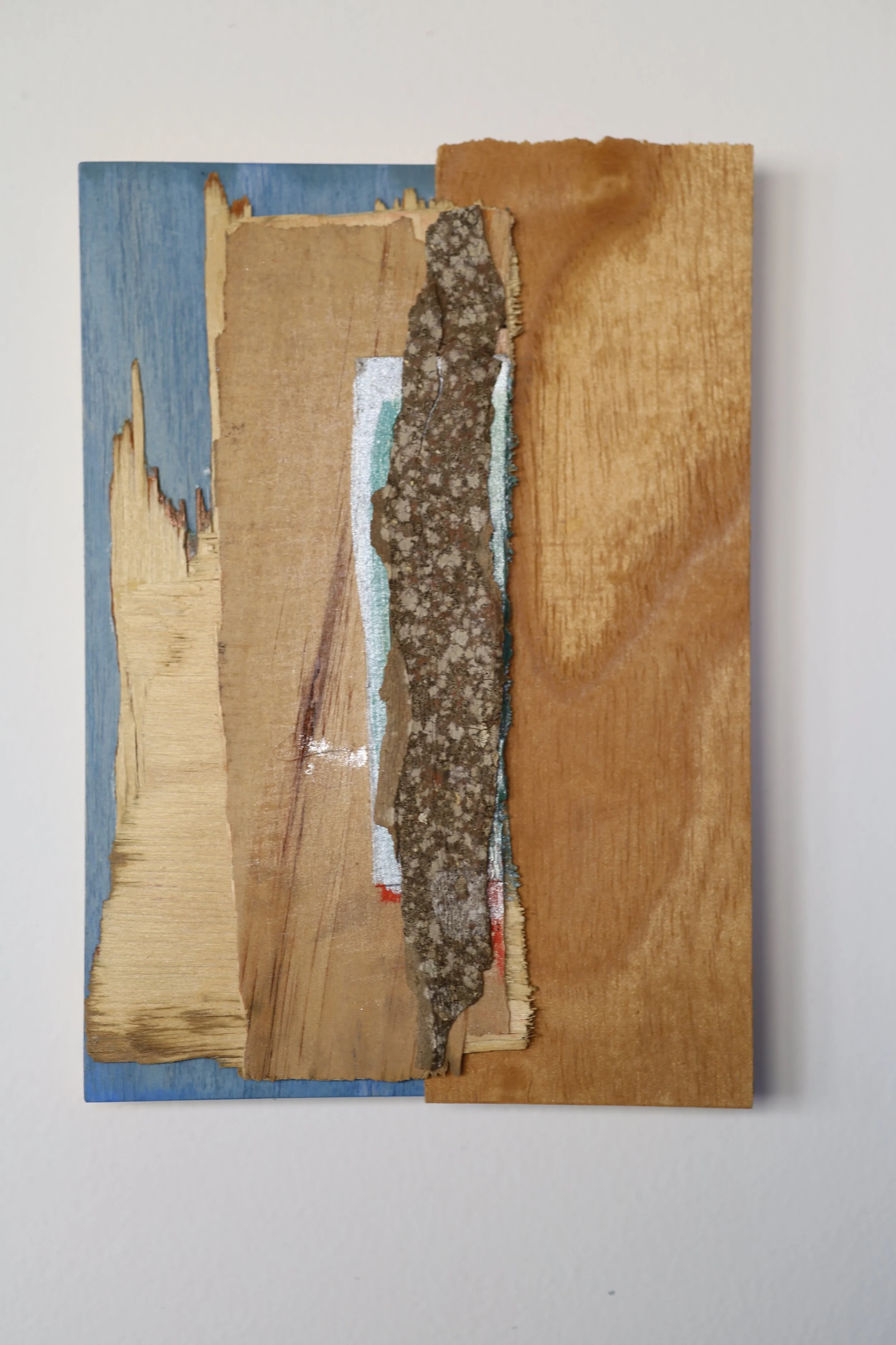 Helen Kohnke - "Scrap Study (Mediem Blue)"