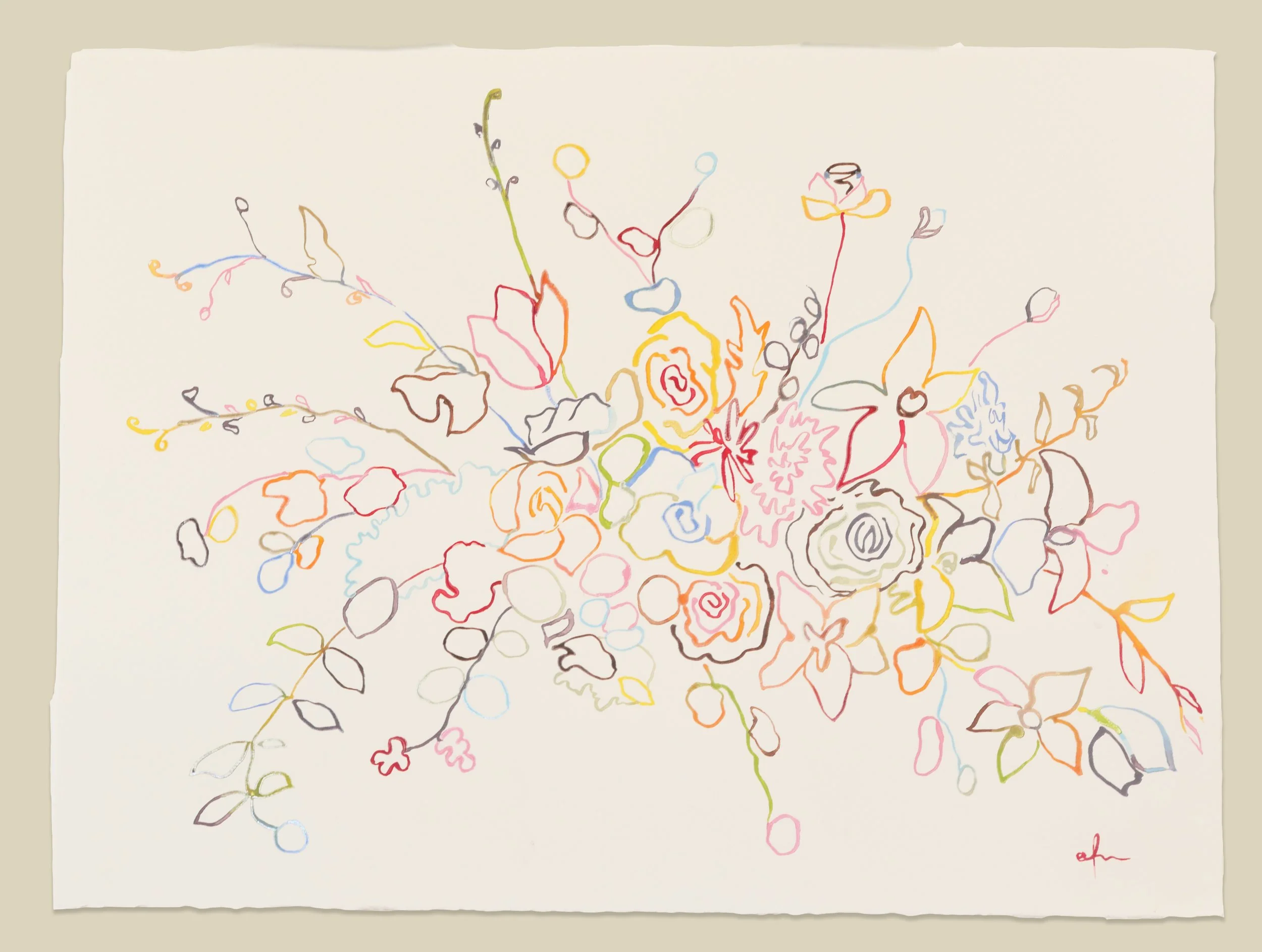 Amy Foster Neill - "Candy Color Of Your Mind"  (Framed)