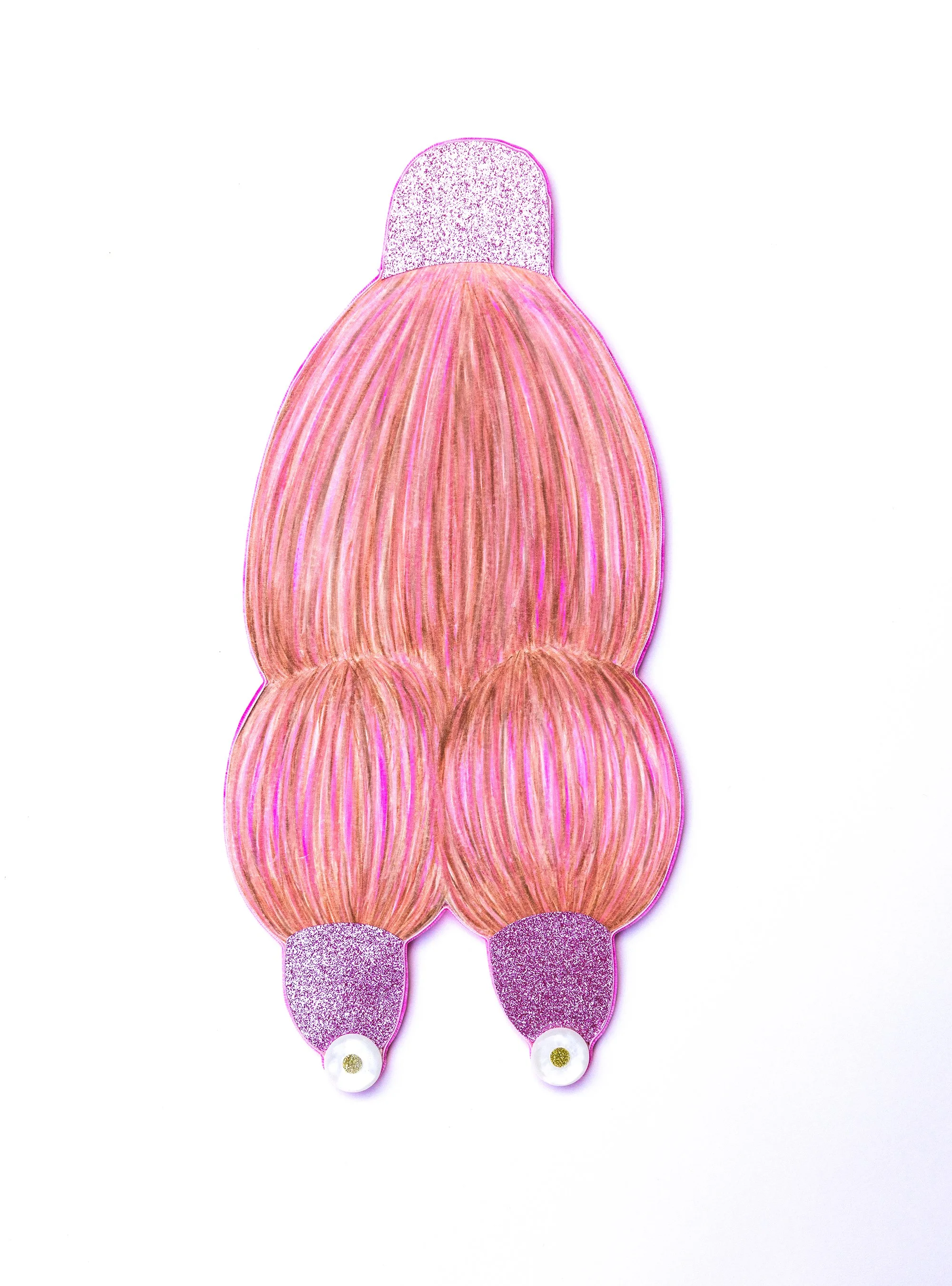 Blainey Kern - "Knock Knees on Wheels"  (Framed)