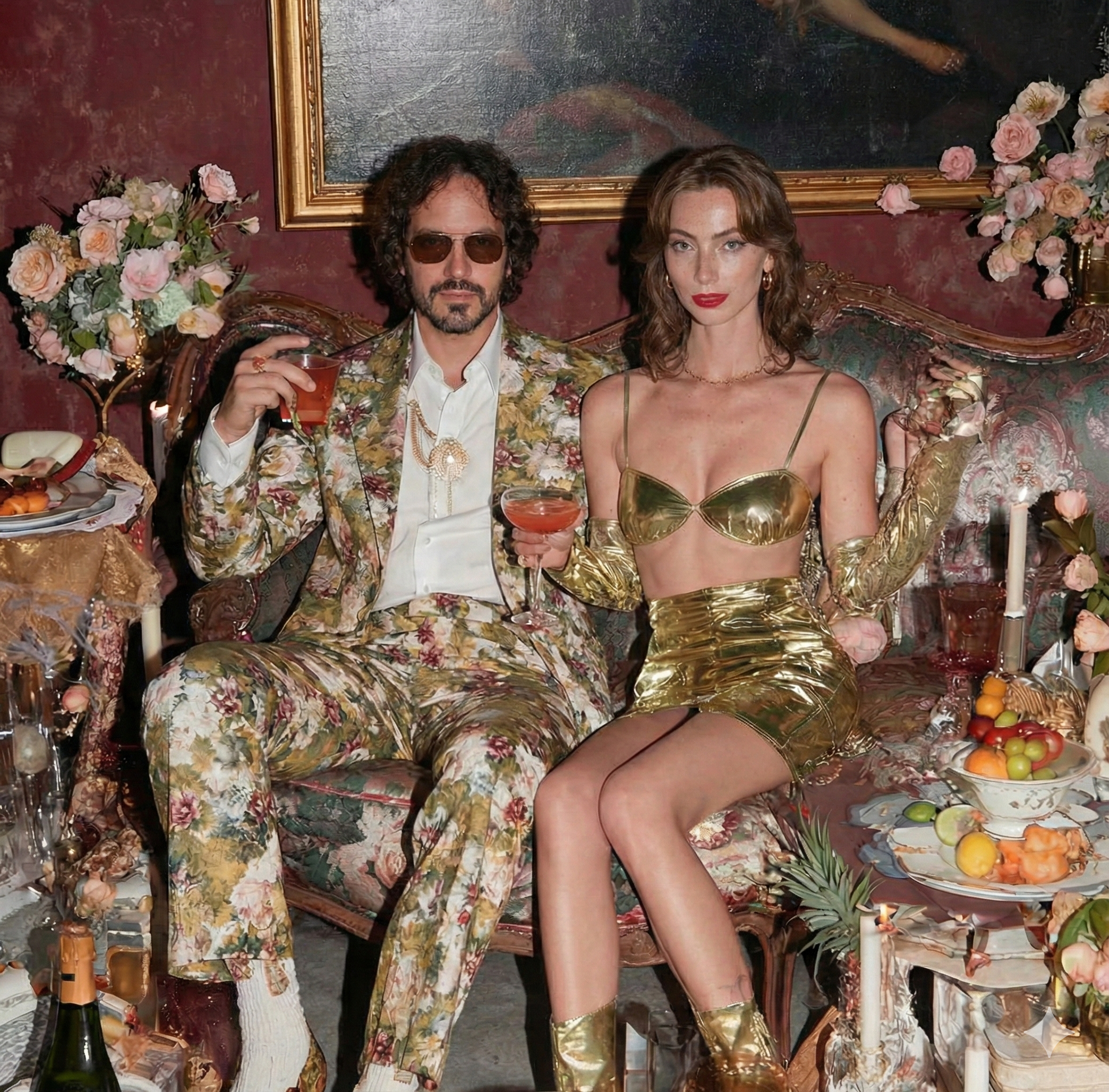 PEPE + SYD – CELESTIAL DEVOTION: Pepe keeps one foot in the stars and one on the ground, a scientist at heart with the soul of an Italian romantic, equally fluent in data and wonder. Syd moves with quiet command and velvet mischief, shaping rooms the