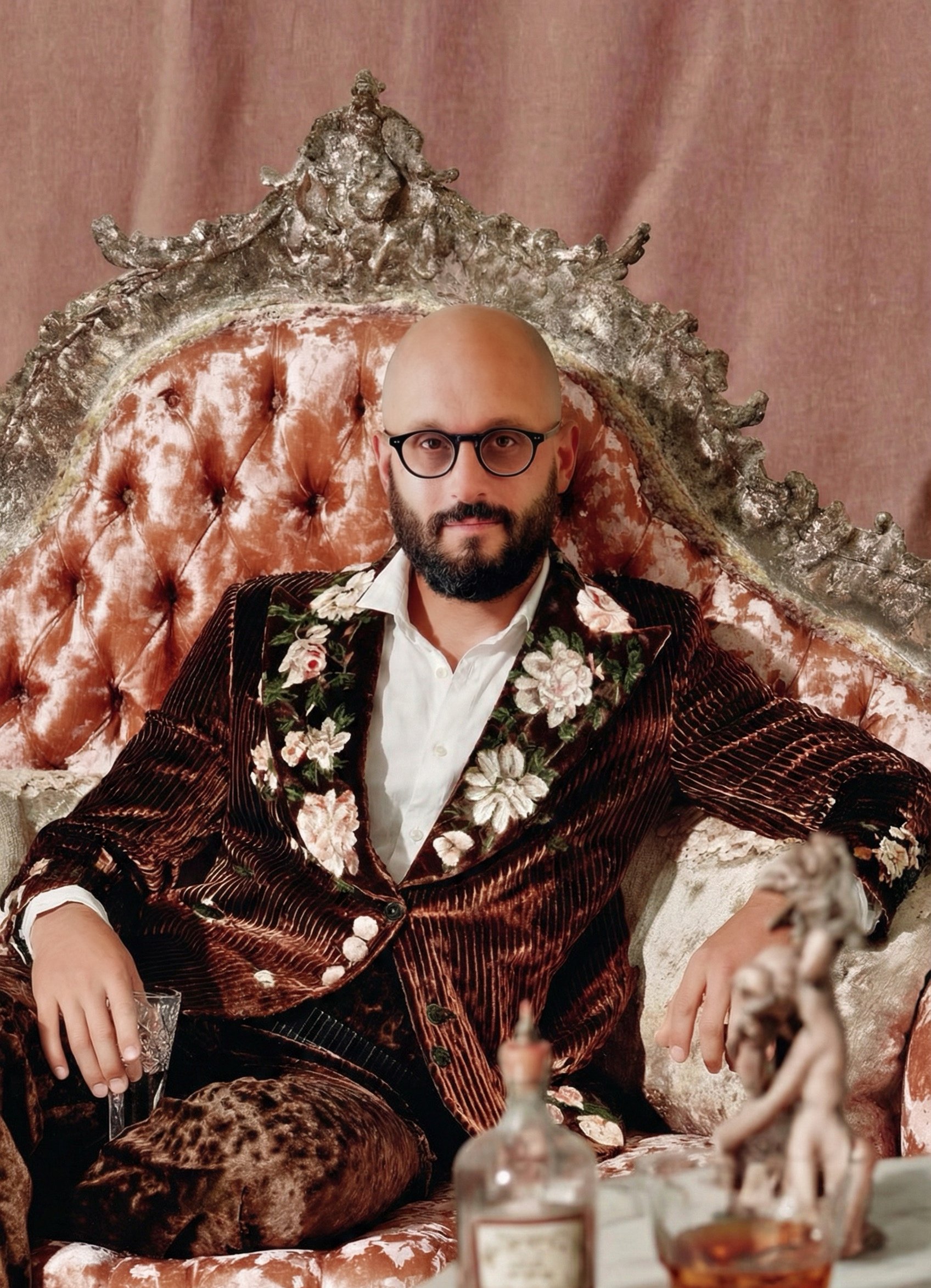 GREG – AT THE TABLE: Greg has spent years shaping the cultural life of places where people gather, from hotels and theaters to media and music. What defines him most is his instinct for connection, bringing food, art, and conversation into the same r