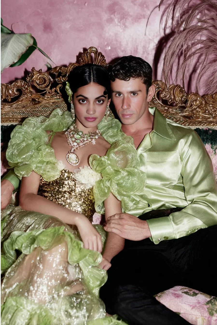 SHIVANI + CHRIS – ALIGNED, BY NATURE: 
Shivani and Chris move through the world with a shared sense of intention, ease, and quiet depth. Grounded, discerning, and health forward, they value presence over performance and connection over spectacle. Tog