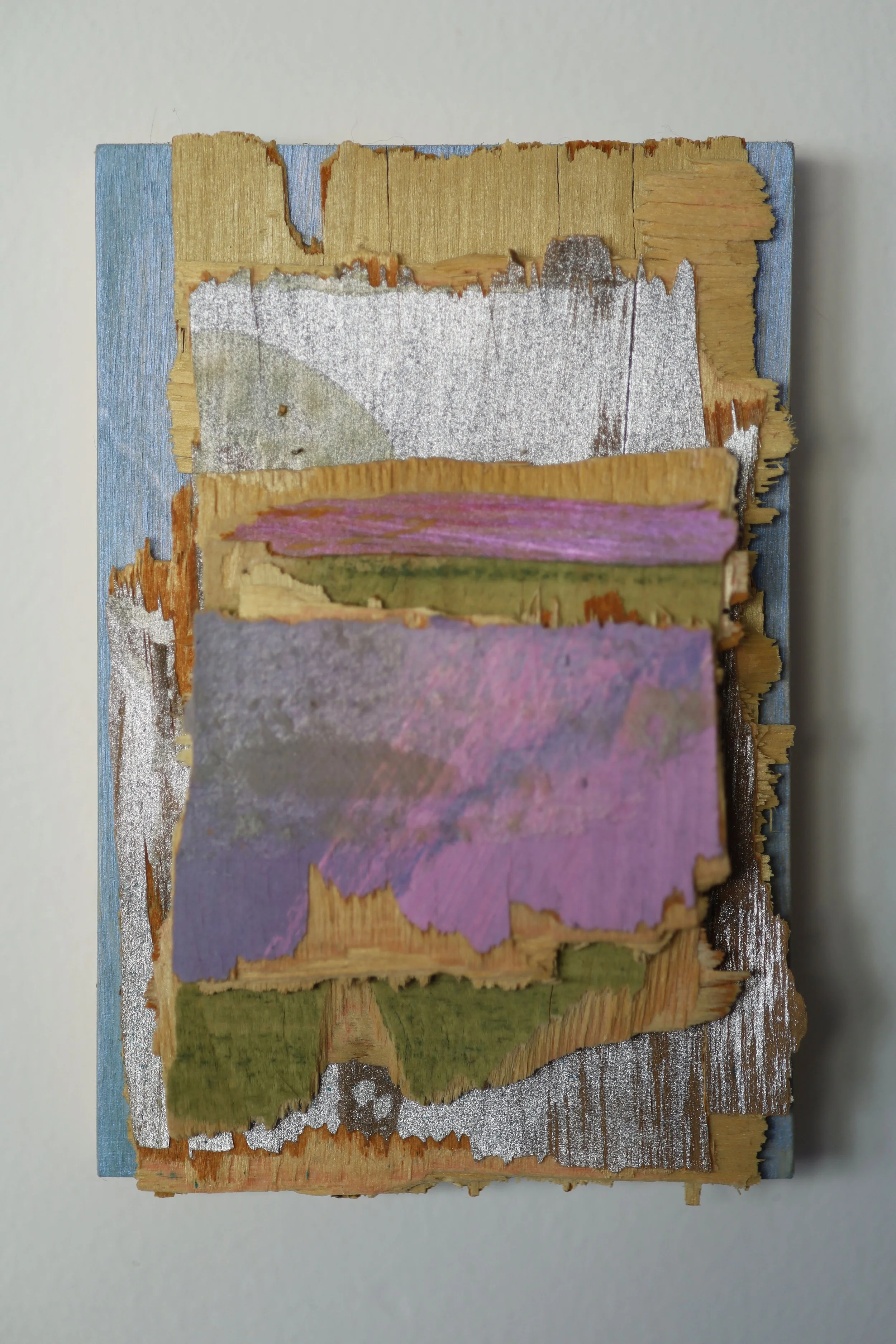 Helen Kohnke - "Scrap Study (Small Blue)"