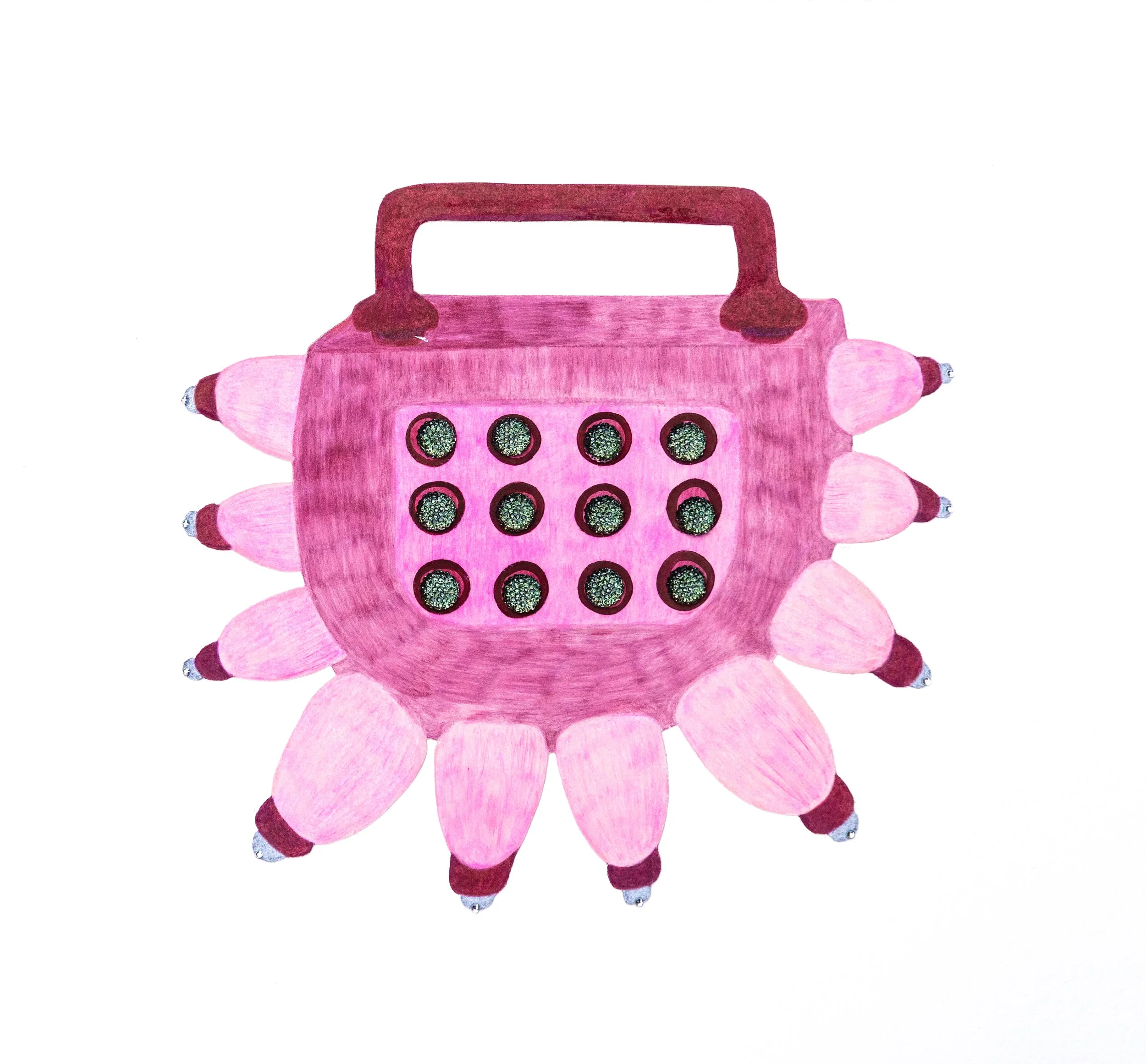 Blainey Kern - "The Smasher"  (Framed)