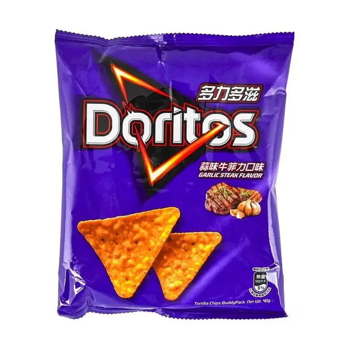 ⚡️⌛️* Doritos Chips Garlic Steak Flavor (Taiwan)