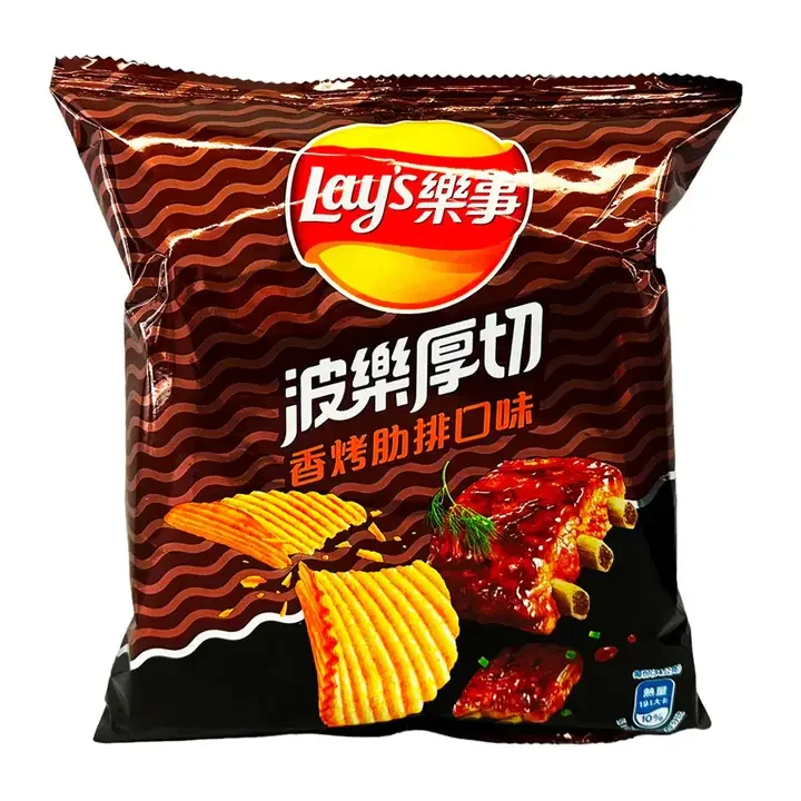 Lays Roasted Ribs Flavor 34g (Taiwan)