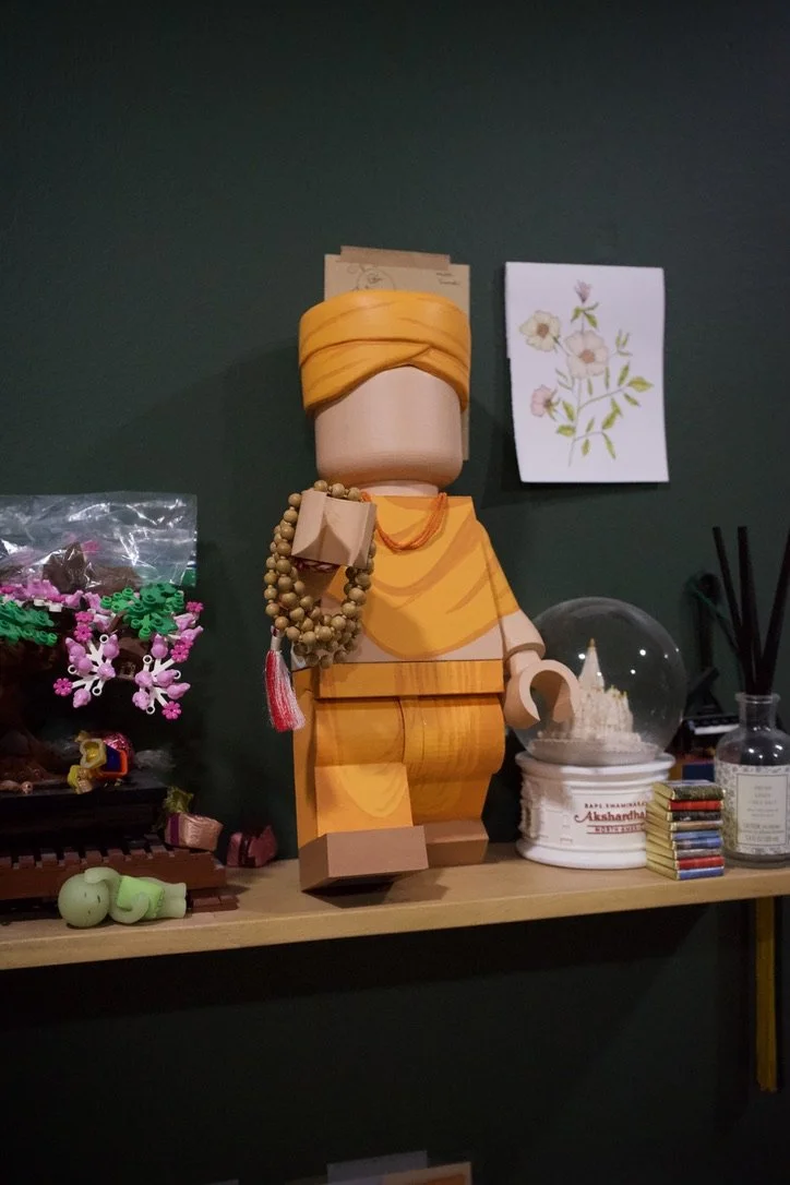 Painted everything but his face