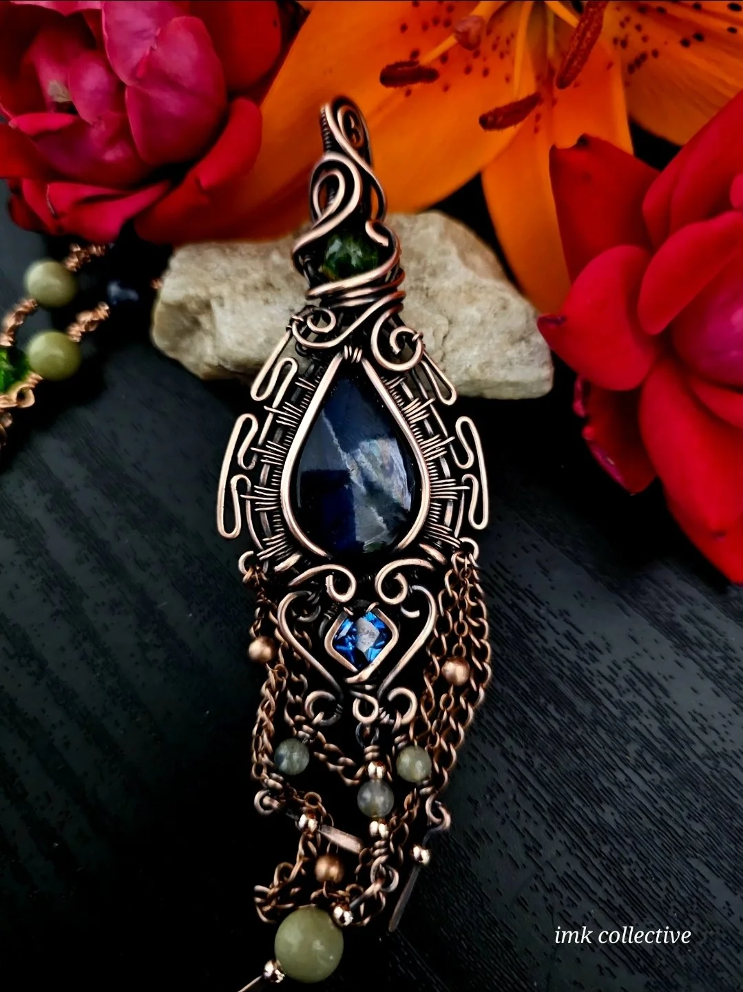 Labradorite & Peridot "Ancerestry" Necklace