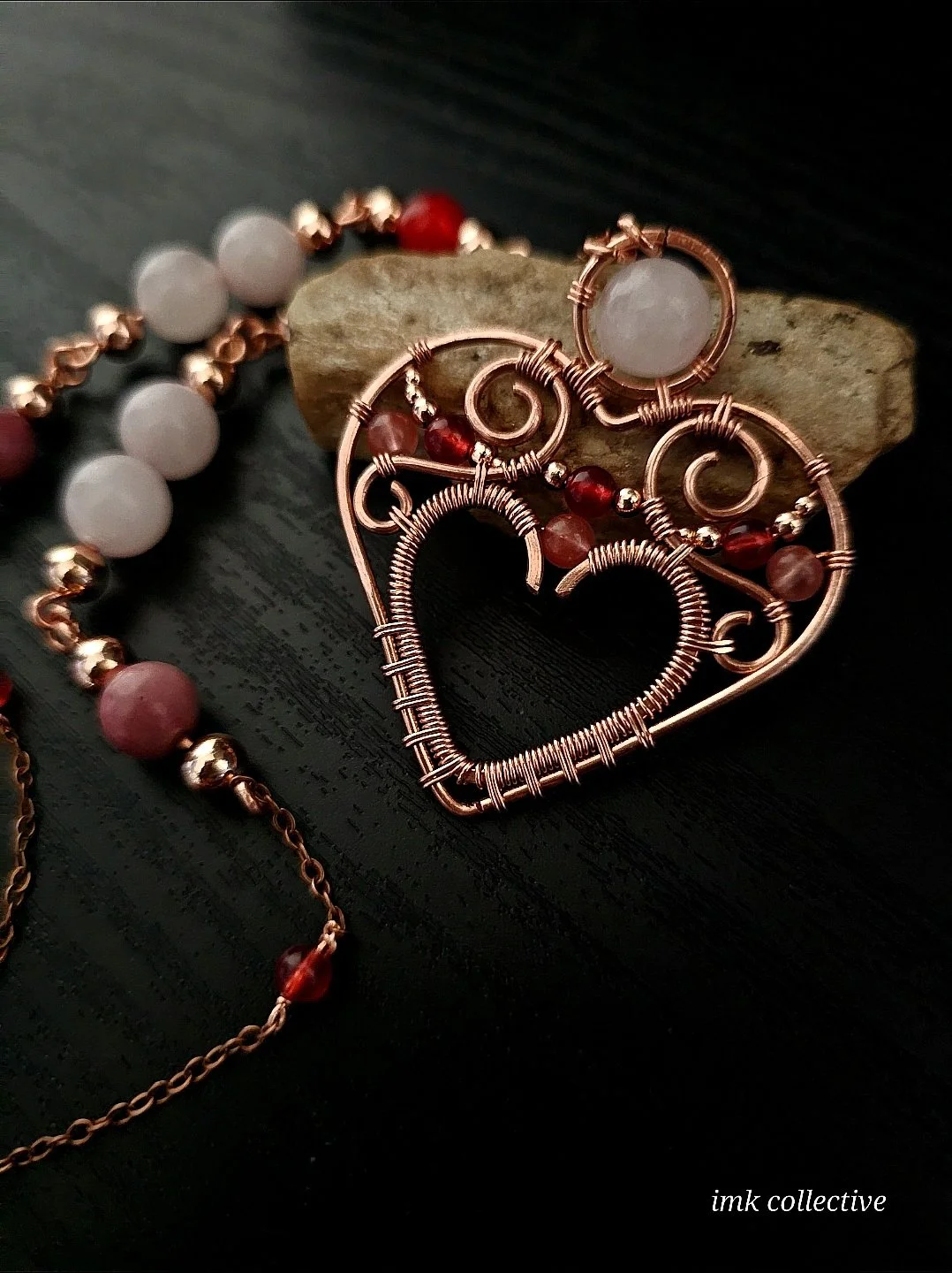 Carnelian & Rose Quartz 