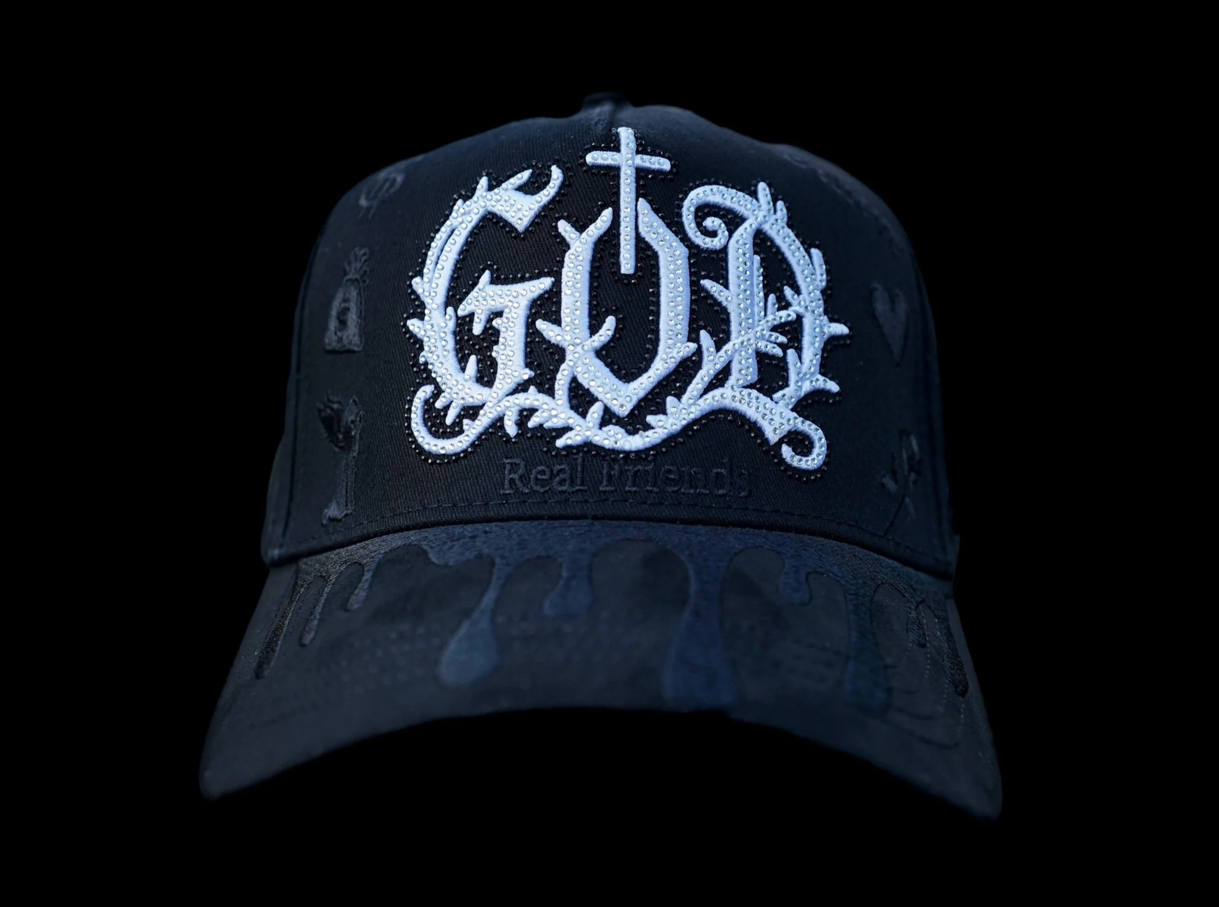 Gorra Negra  Versiculo de Valentia – Edición 1:8