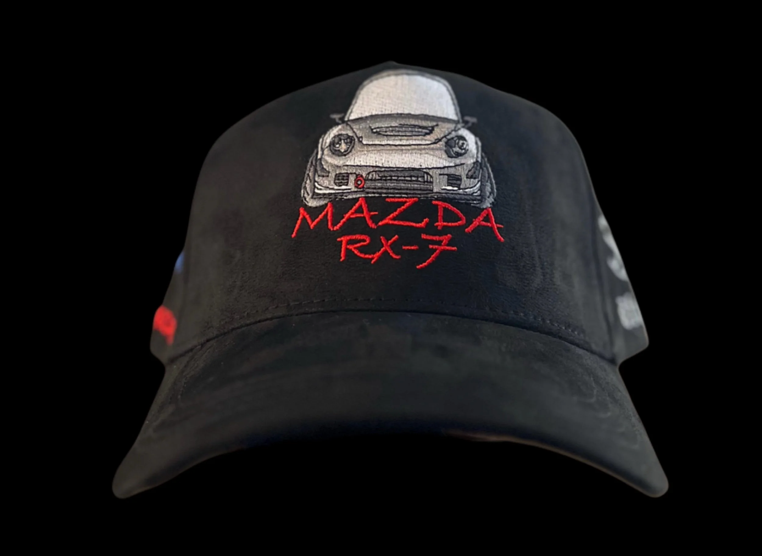 Gorra Mazda Negra Bordada