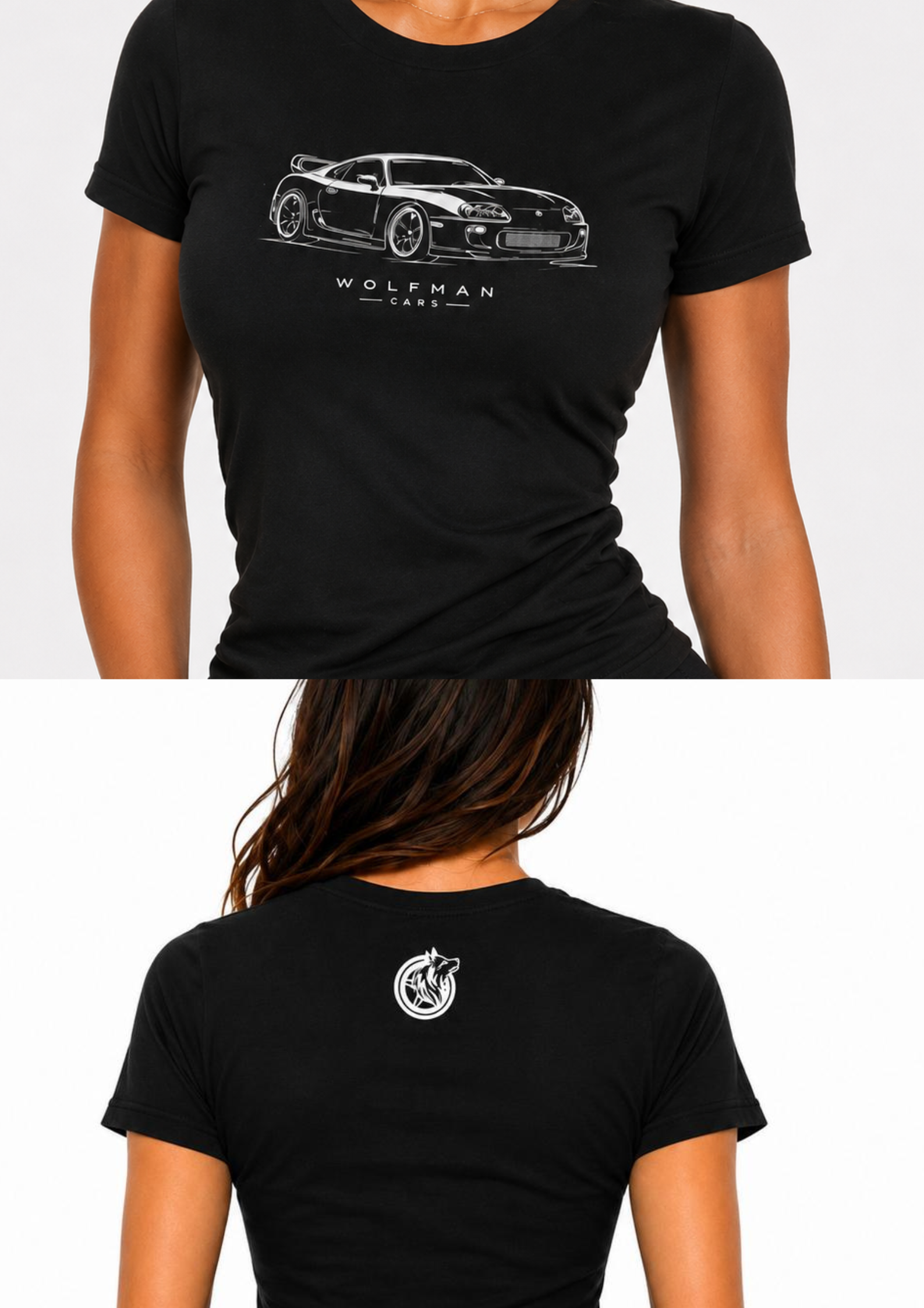 Unisex Wolfman Supra Linear Sports Car Shirt.png