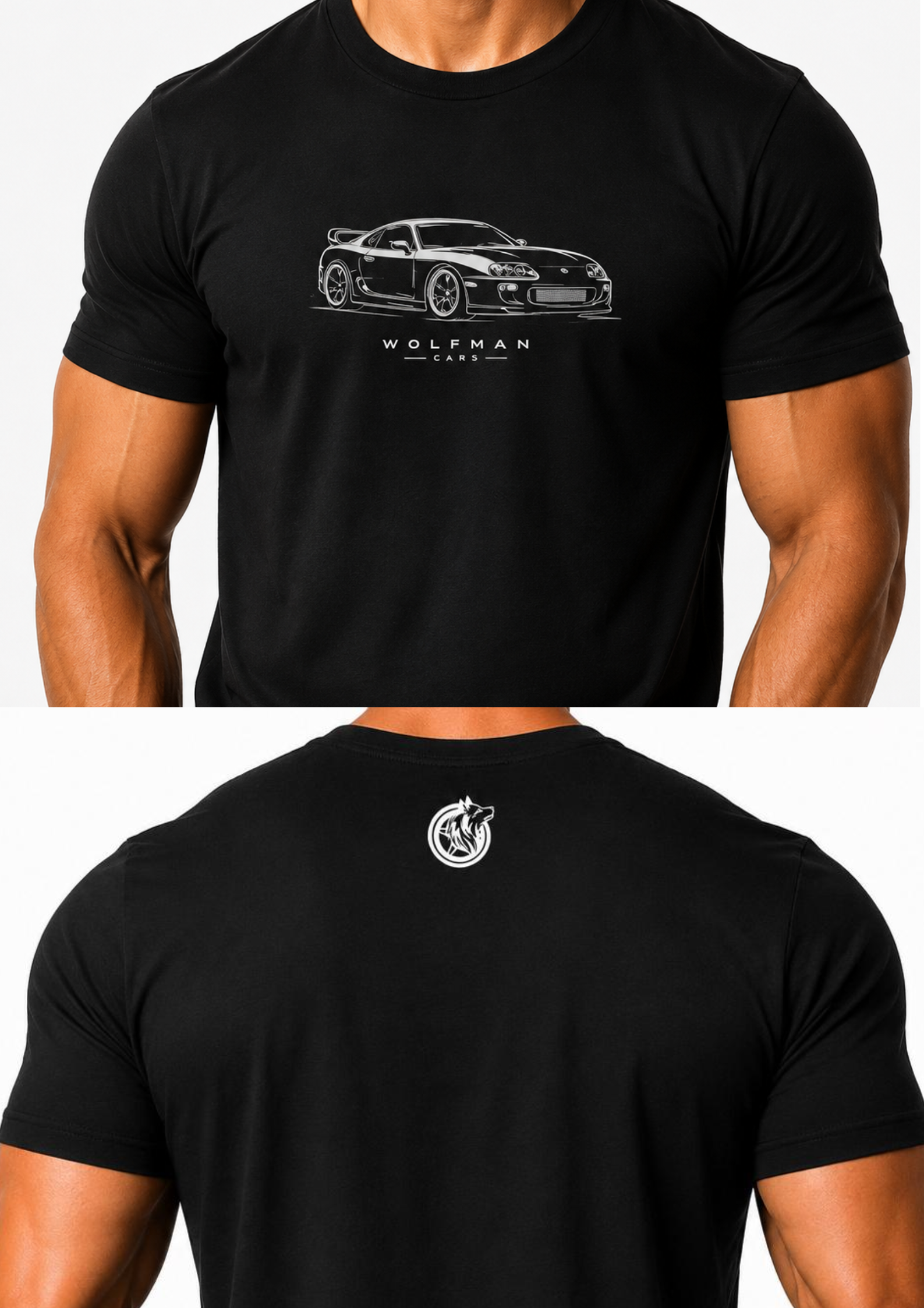 Unisex Wolfman Supra Linear Sports Car Shirt (2).png