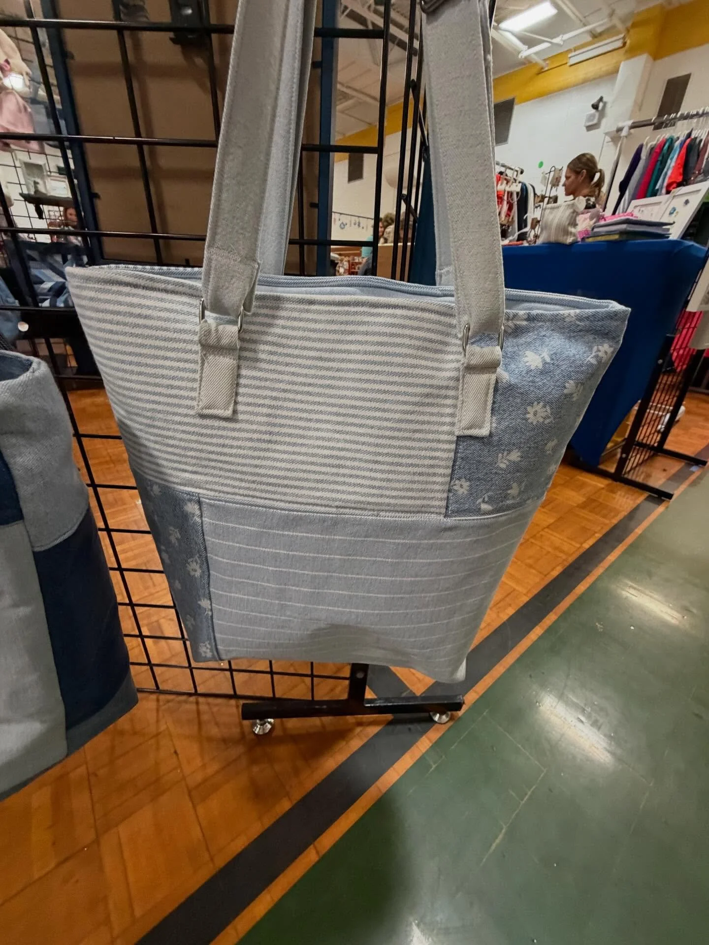 New addition! Soooo cute - patterned denim! ❤️