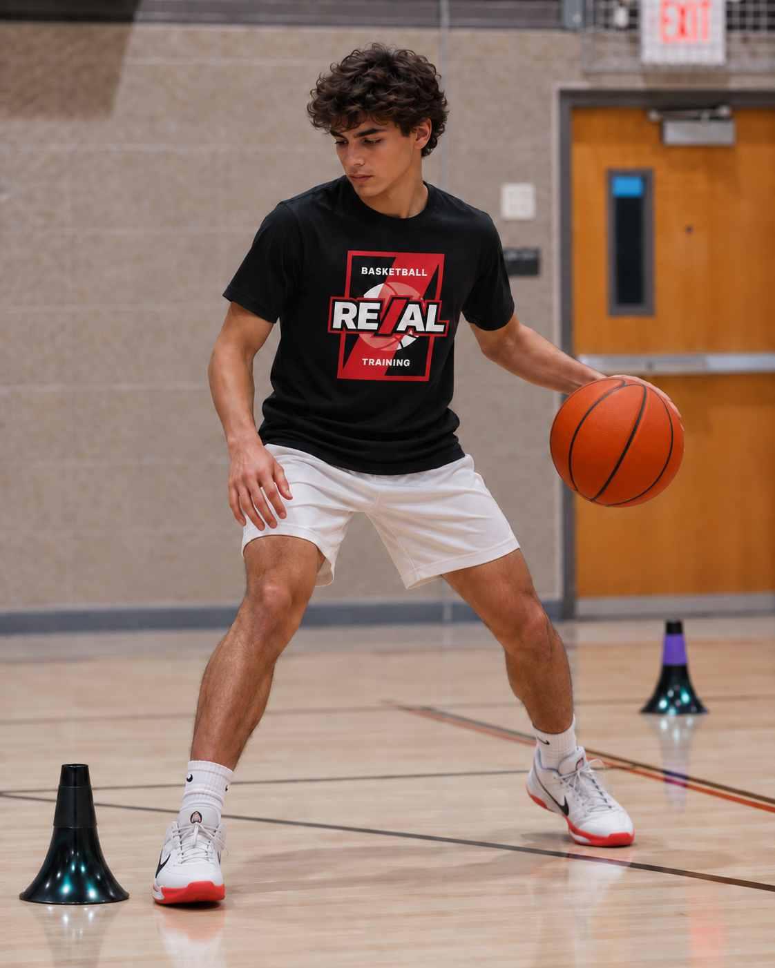 RE/AL Basketball Unisex T-Shirt (Slash Design)