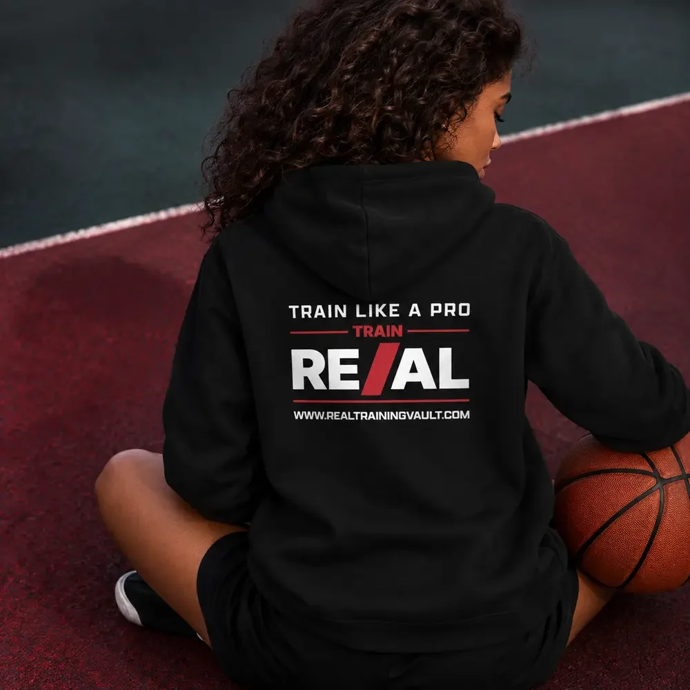 RE/AL Basketball Unisex Hoodie (Slash Design)