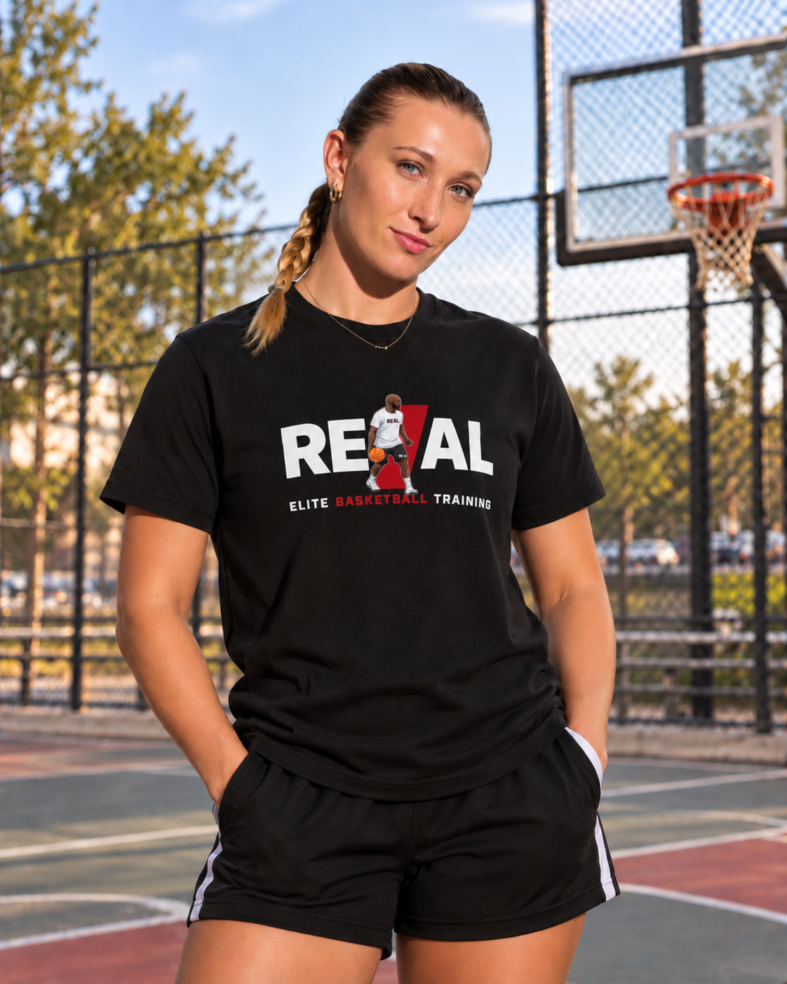 RE/AL Basketball Unisex T-Shirt (REAL Coach Design)