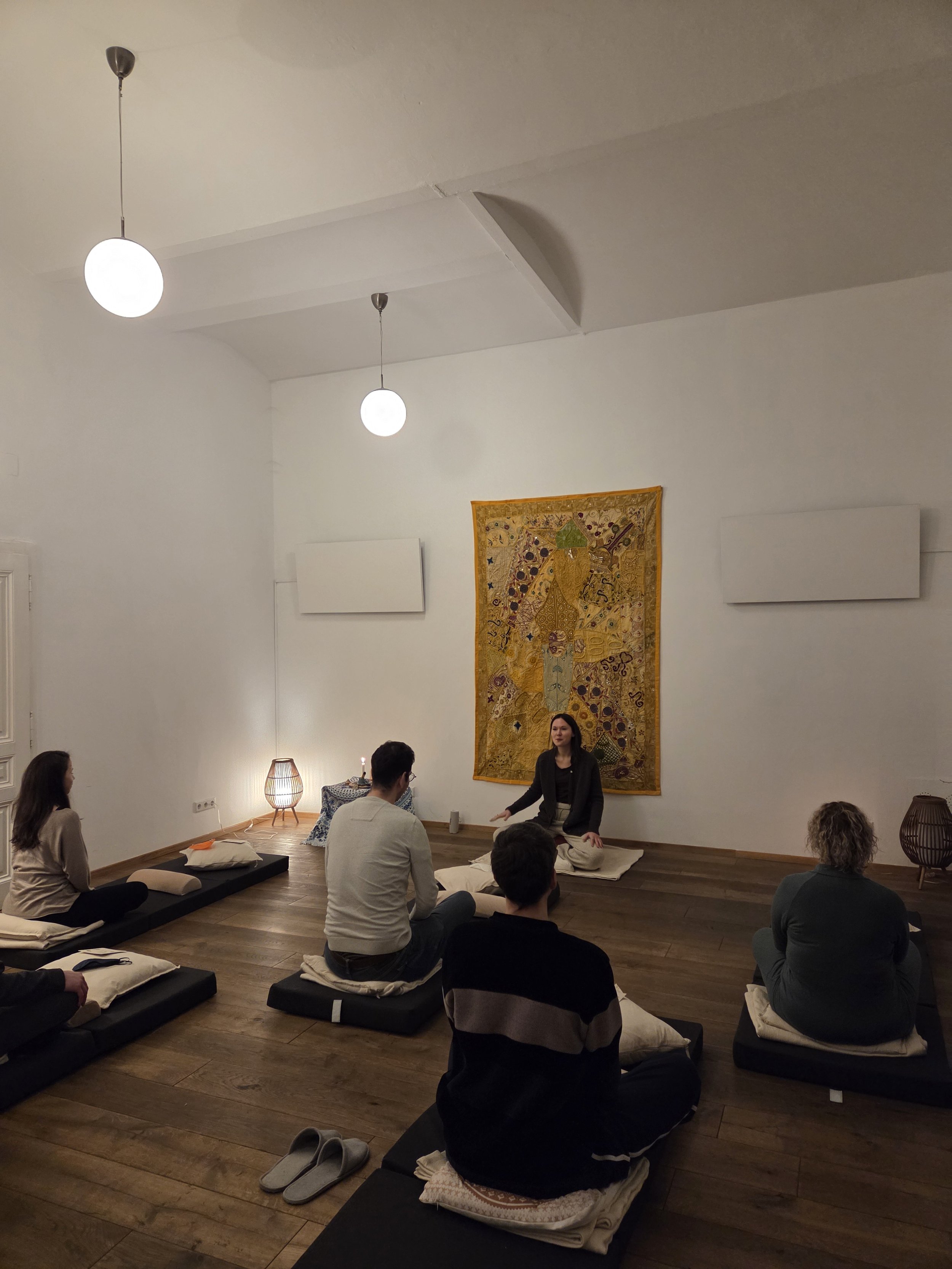 morgendliche Breathwork Session in Wien