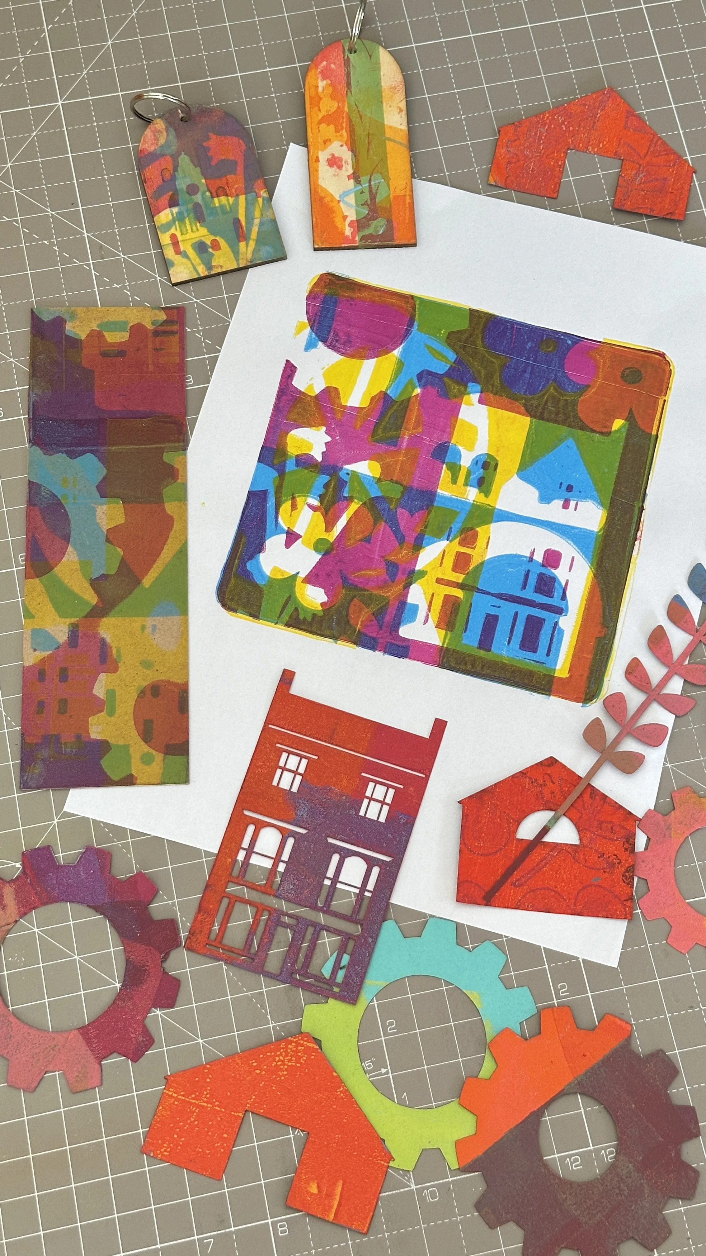 Gelli Plate Printing