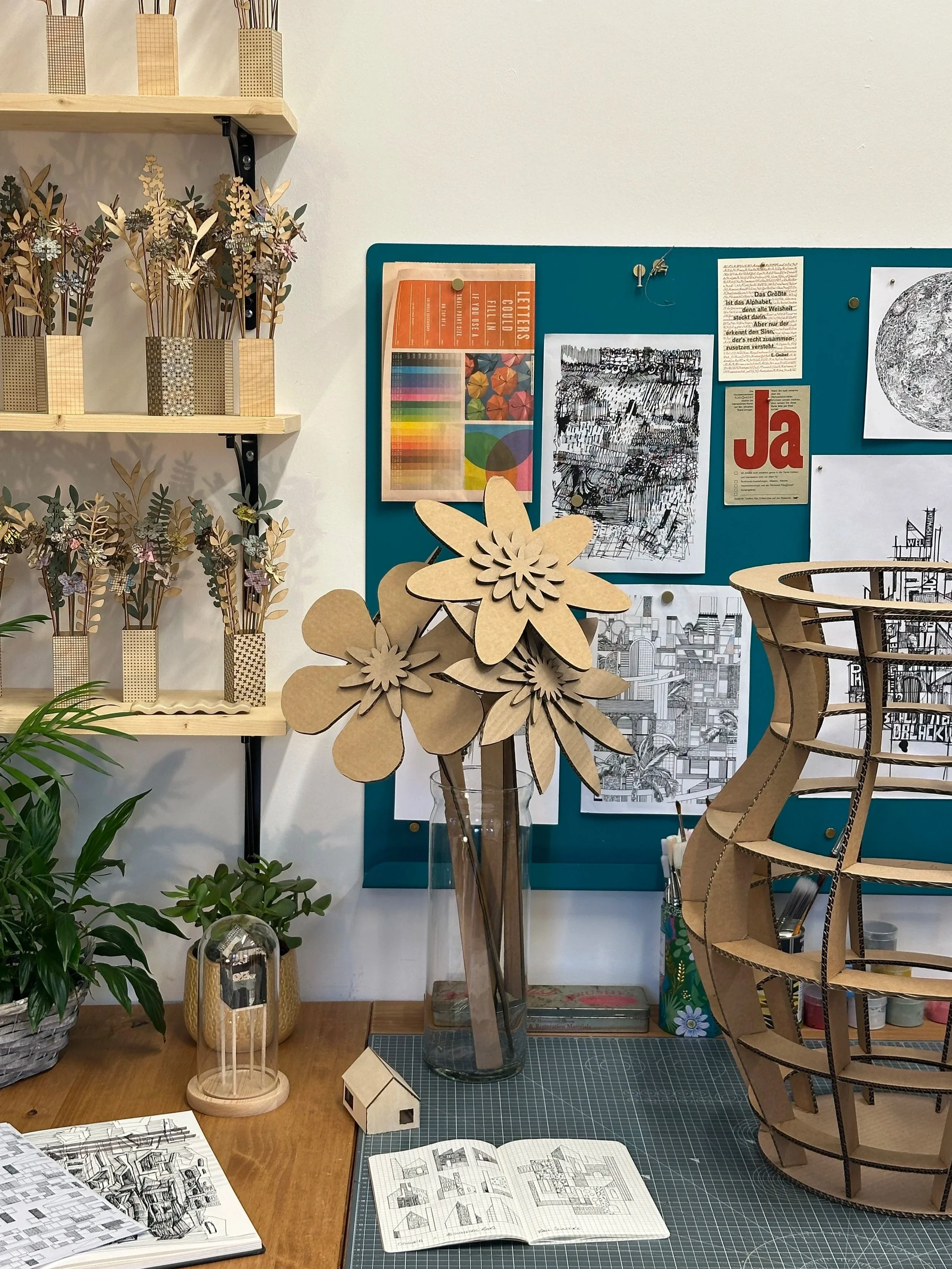 Cardboard Sculpture