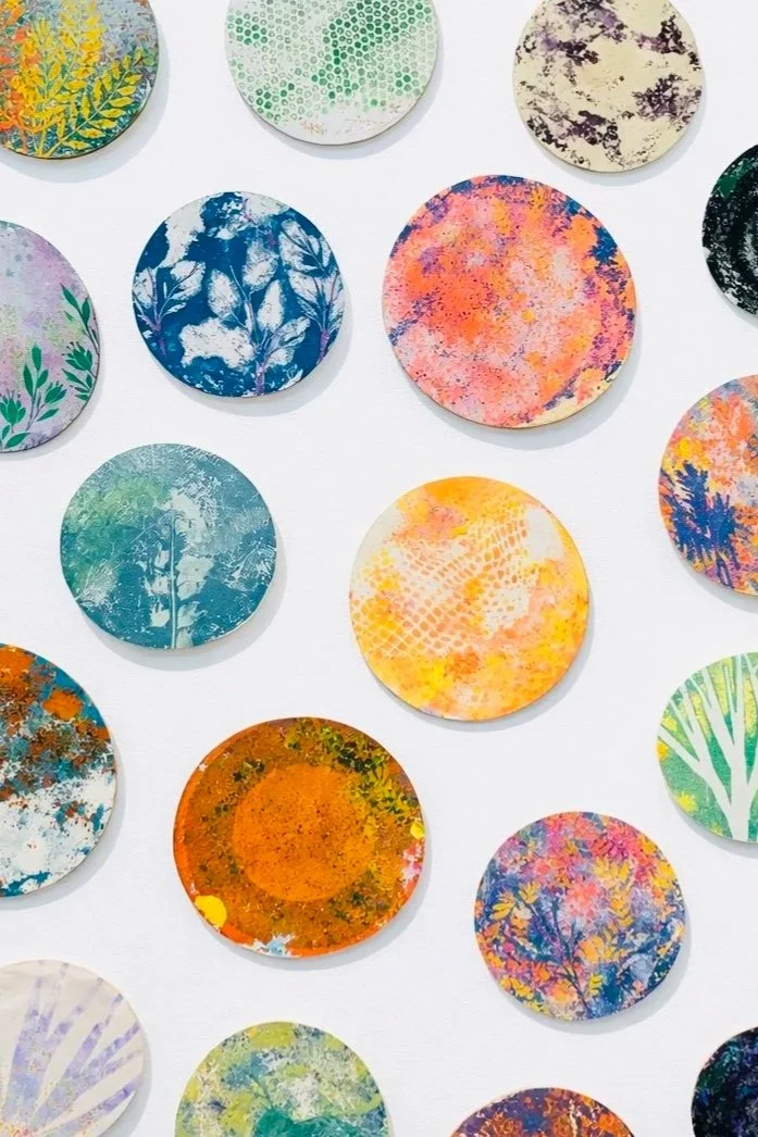 Off Flint Gelli Plate Printing