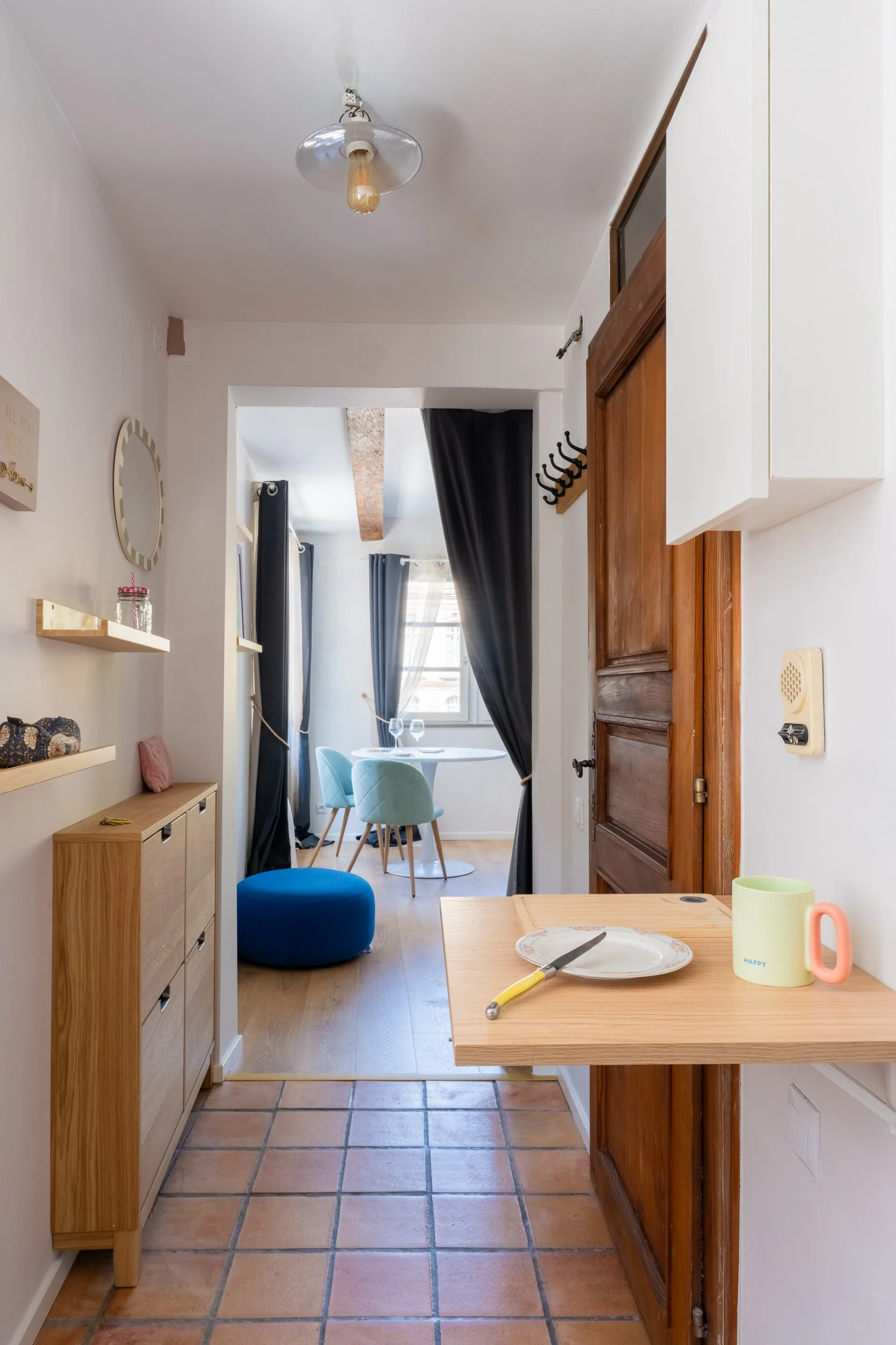 immobilier intérieur couloir