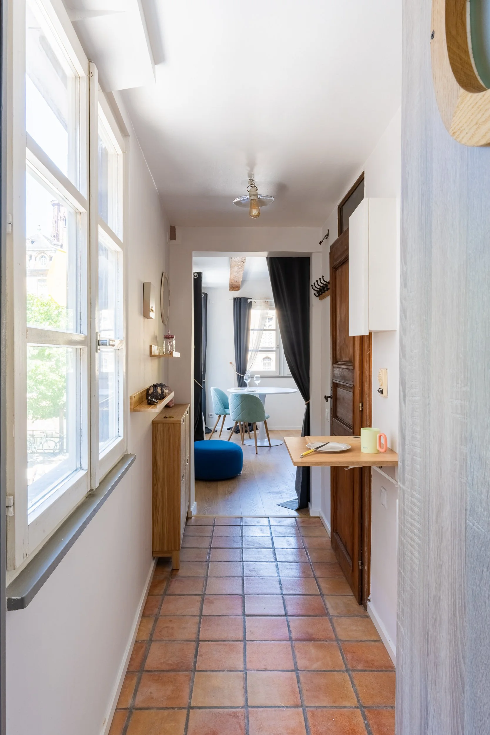 immobilier intérieur couloir
