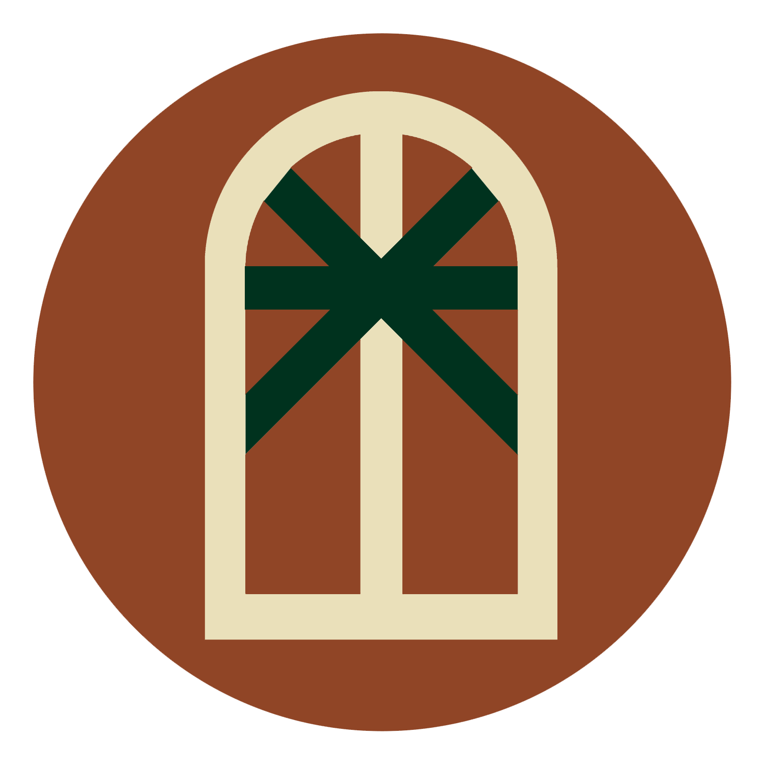 Doxa Church's mark explained graphically. This images show ARROWS COMING TOGETHER, to symbolize FAMILY AND COMMUNITY.