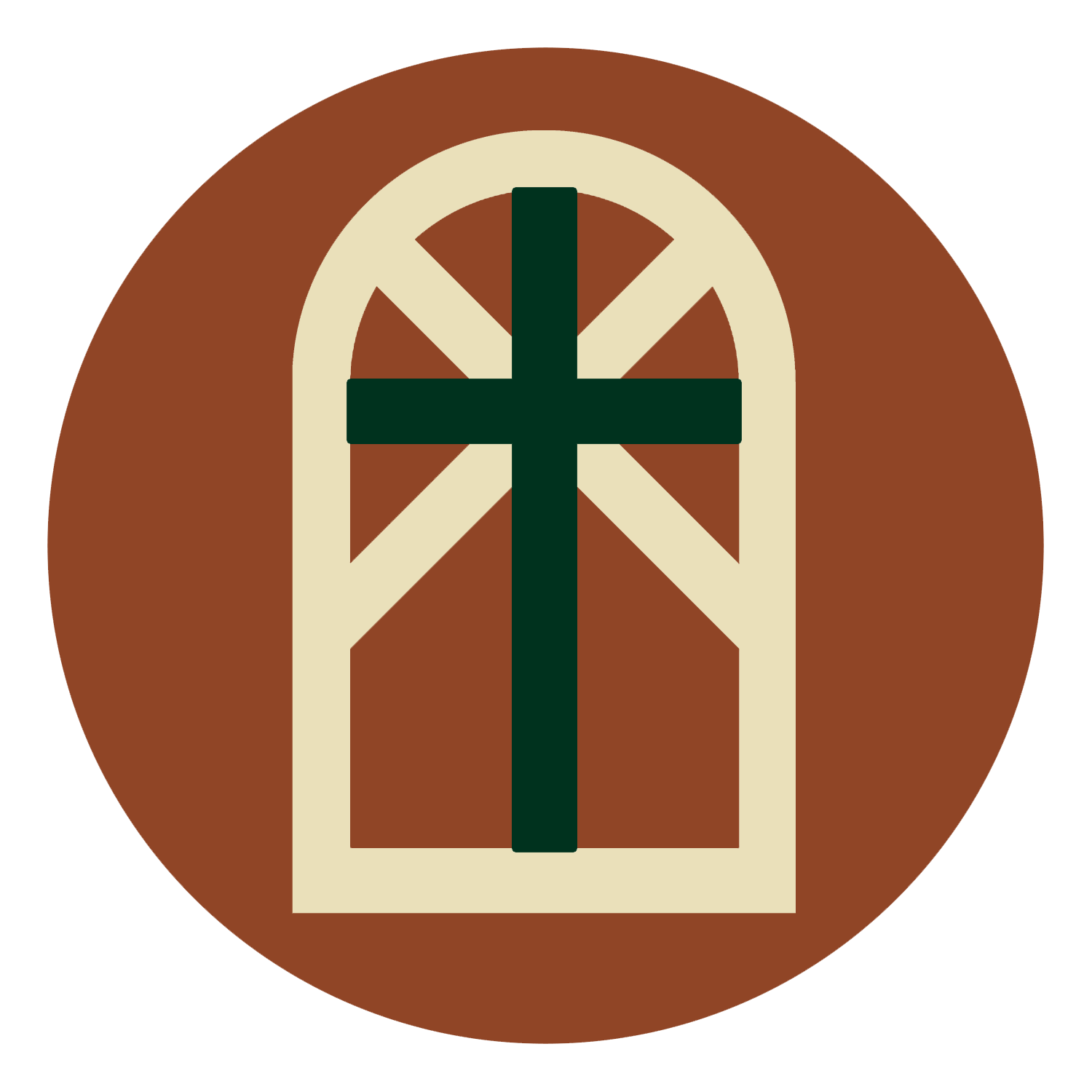 Doxa Church's mark explained graphically. This images show a CROSS, to symbolize JESUS' LOVE.