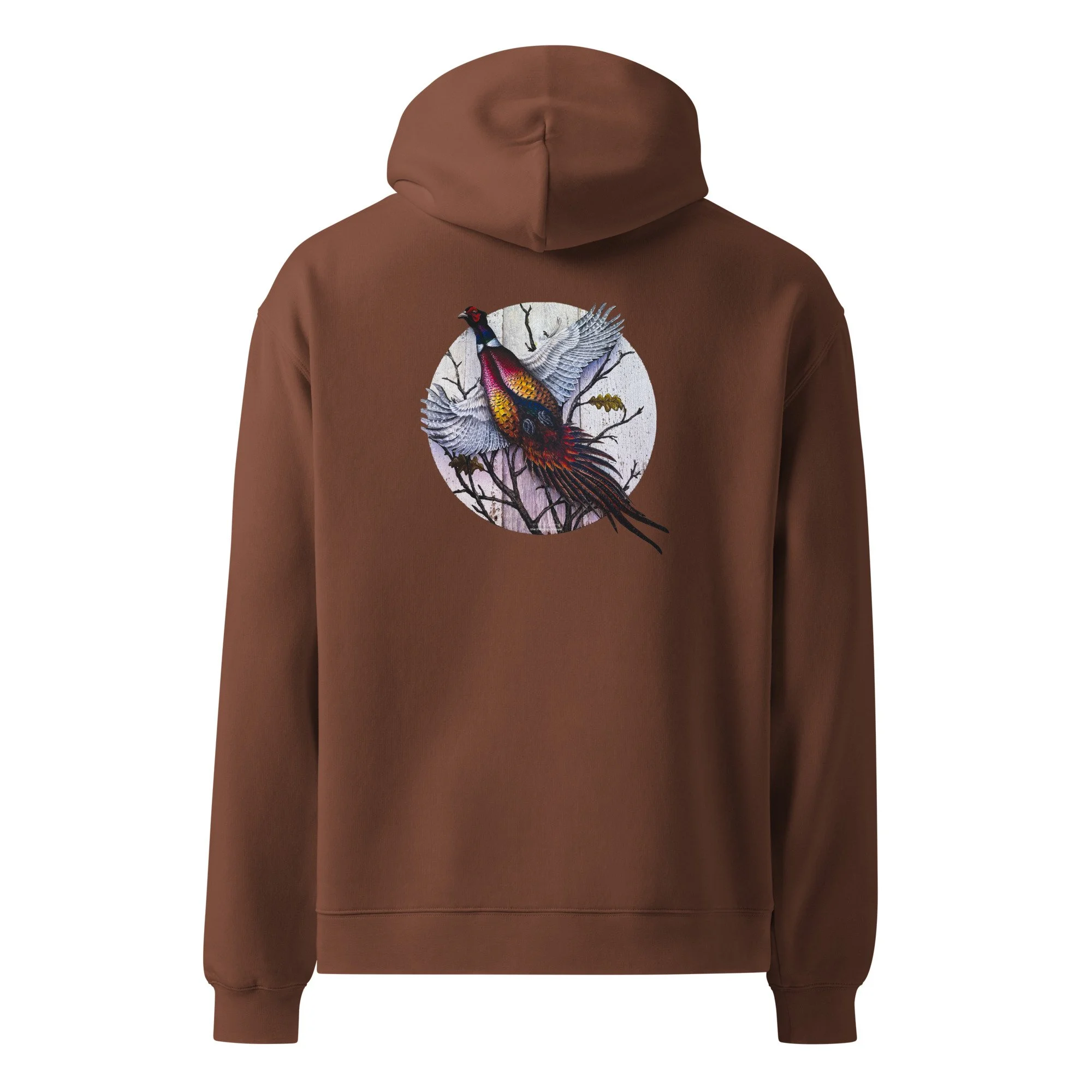 Unisex Oversized Hoodie - 8 Colors - Ornithology: Kestrel Collection, Pretty Bird by Nolan Benzing & the Kate Shu Collection