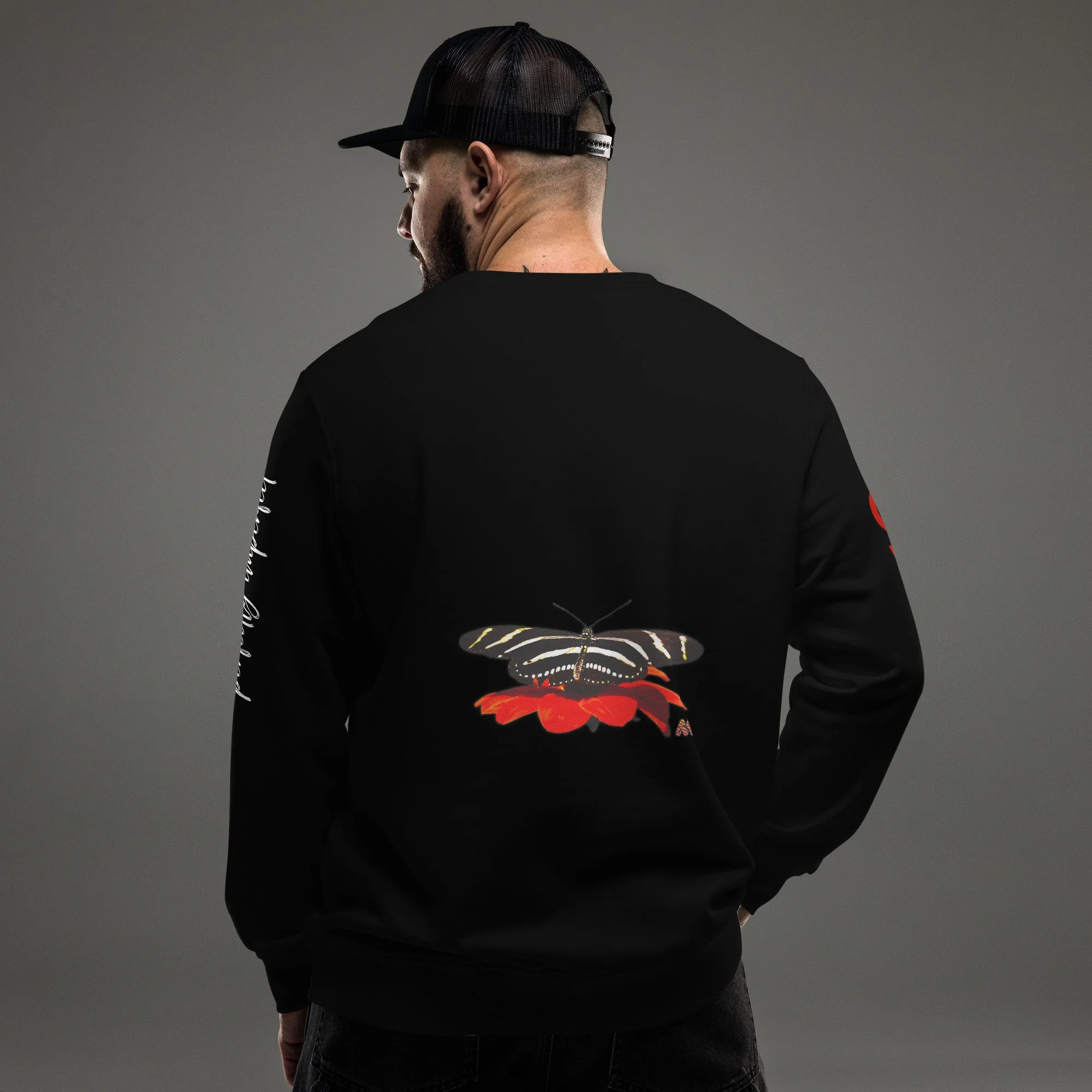 Unisex Organic Sweatshirt - 6 Colors - Love Makes Everything Better by Suzie Hightshoe & the Kate Shu Collective