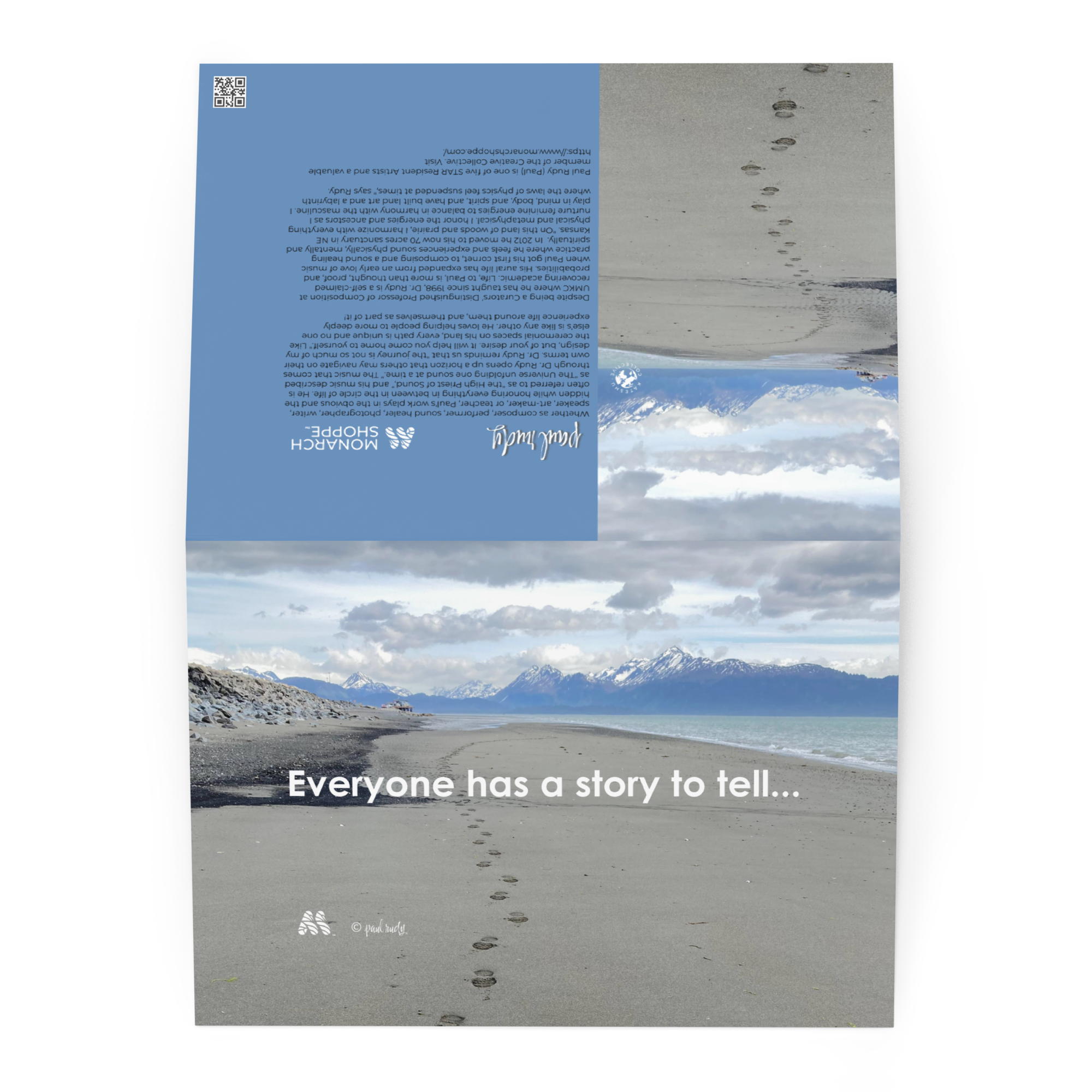 Greeting Card - 3 Sizes - Every Day Art: Happy Anniversary by Paul Rudy & the Kate Shu Collective