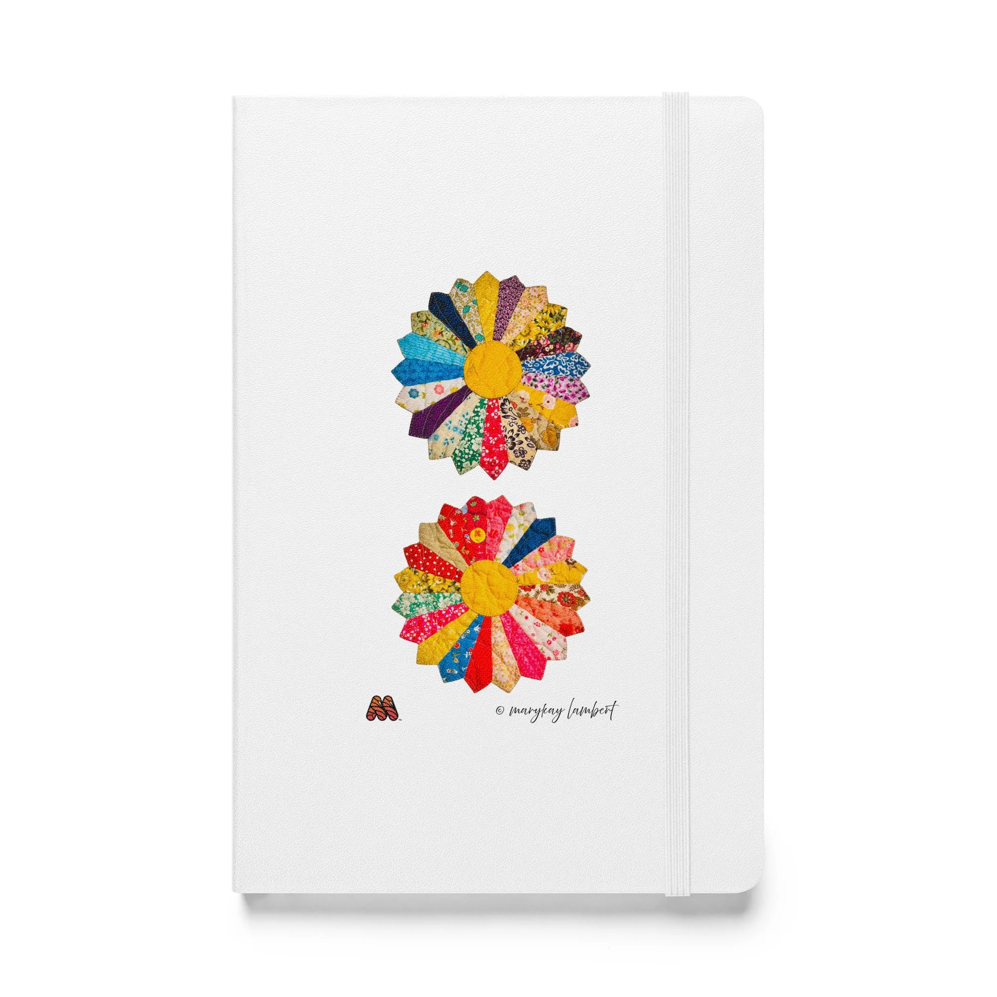 Hardcover Bound Notebook - 7 Colors - Quilted: Duet by MaryKay Lambert & the Kate Shu Collective