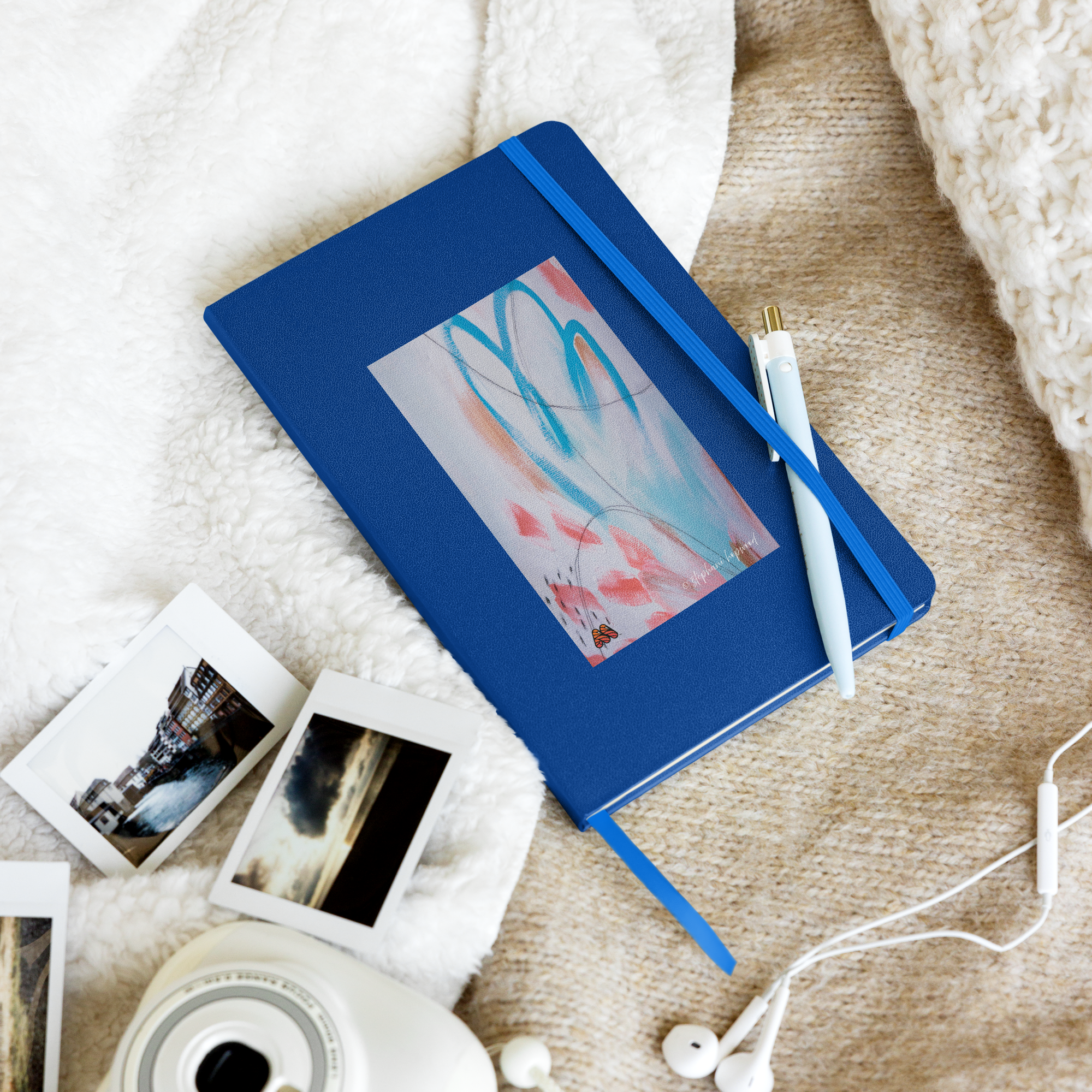 Hardcover Bound Notebook - 9 Colors - Dreaming Free by Stephani Hopwood & the Kate Shu Collective