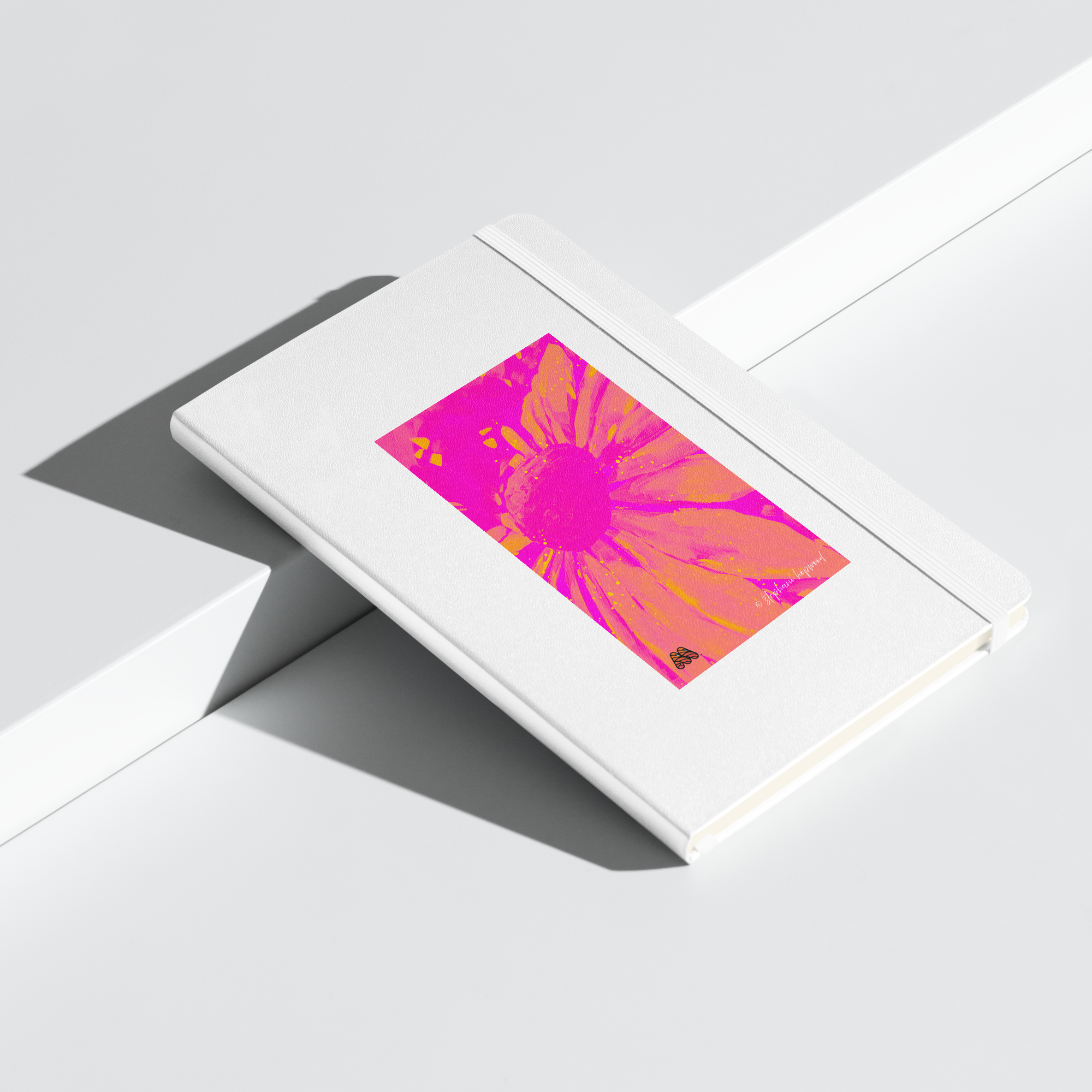 Hardcover Bound Notebook - 9 Colors - Echinacea Pinked by Stephani Hopwood & the Kate Shu Collective